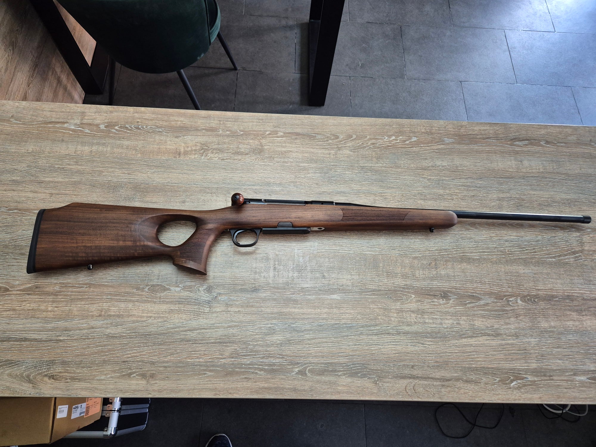 Carabina Heym SR30 Ranger-T cal 30-06, 55cm, inchidere liniara, pat lemn