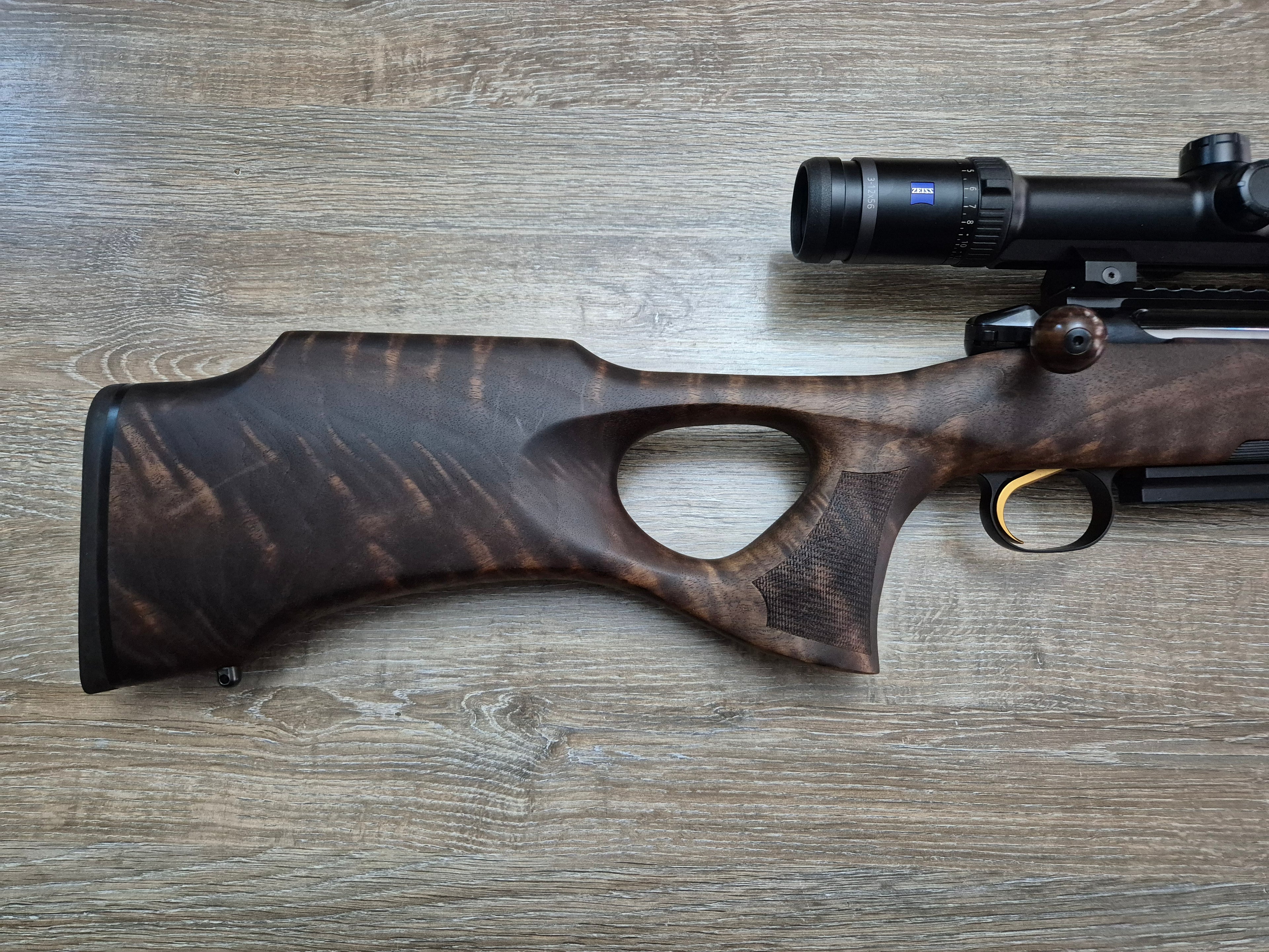 Carabina Heym SR30, cal 270 wsm, tragaci aurit, teava fluted 17mm, comanda speciala