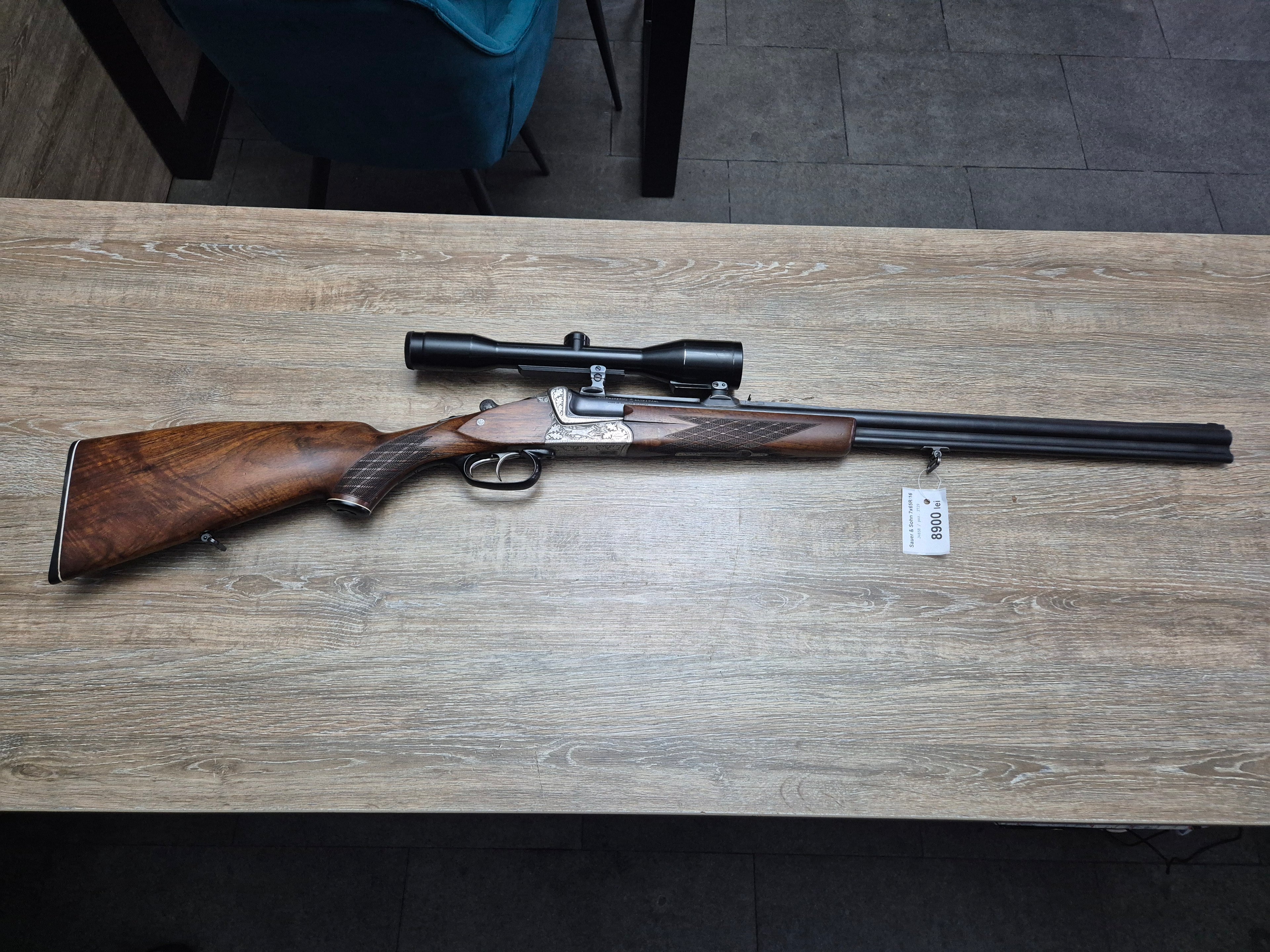 Mixta Sauer & Sohn, cal 7x65R/16, tevi 63.5cm