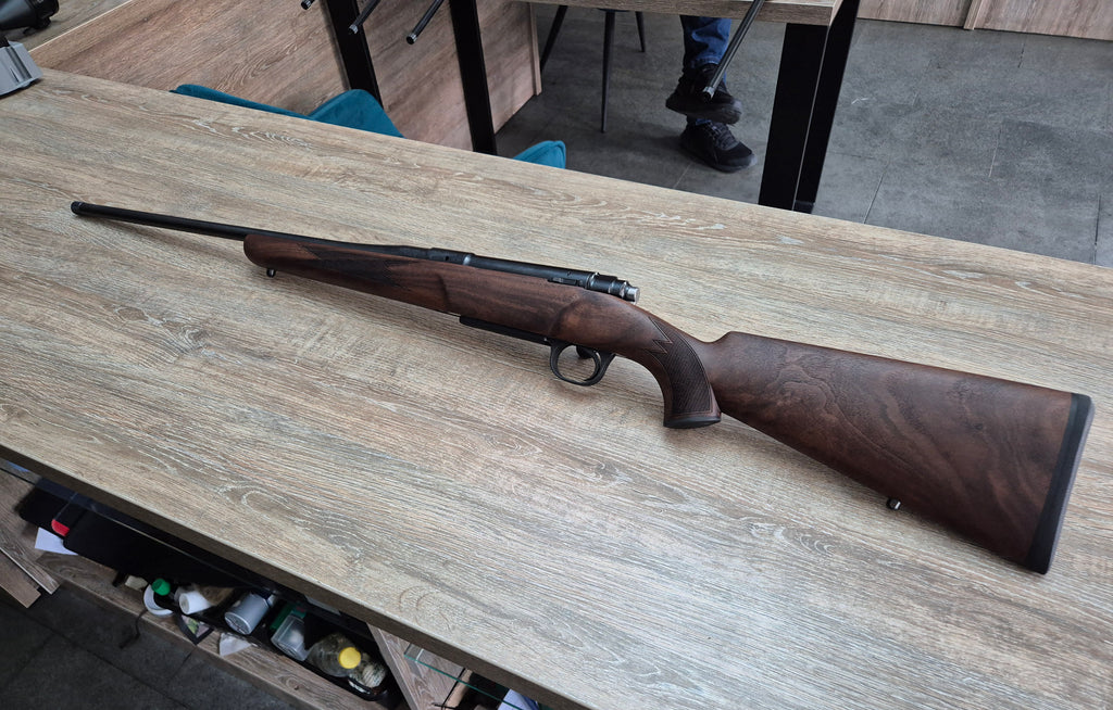 Carabina Heym SR21, cal 30-06, 55cm, pat lemn clasic