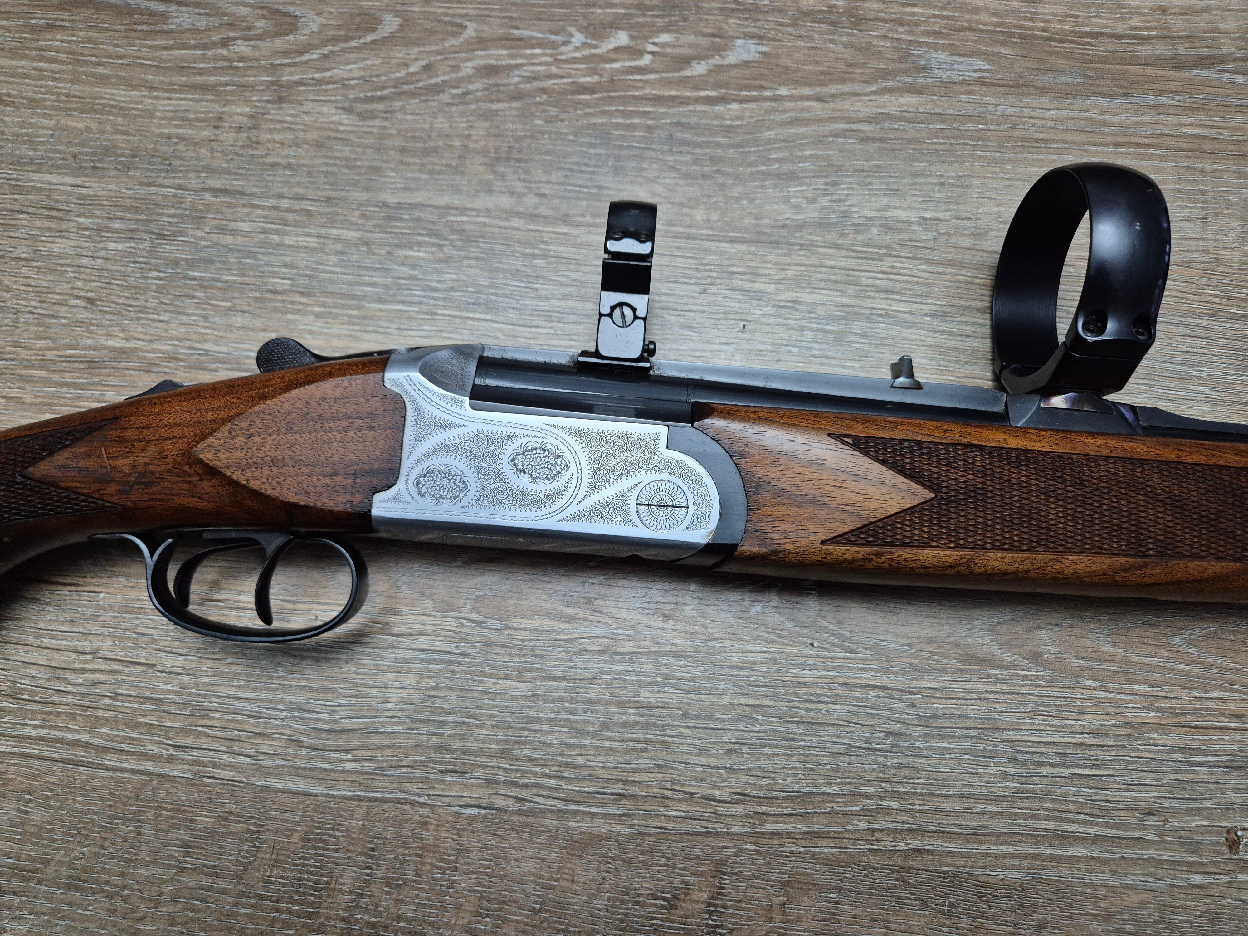 Dublu Express Antonio Zoli, cal 30-06, tevi 65cm suprapuse – Fox