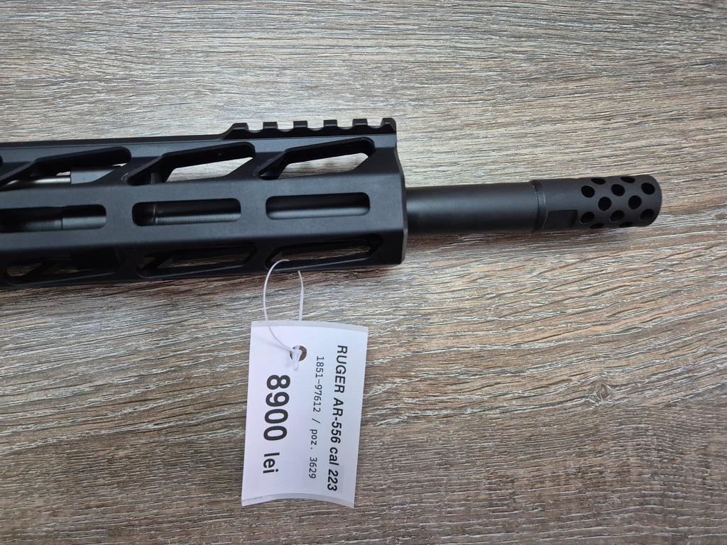 Carabina semiauto Ruger AR-556, cal 223 rem, stil tactic, pentru vanatoare