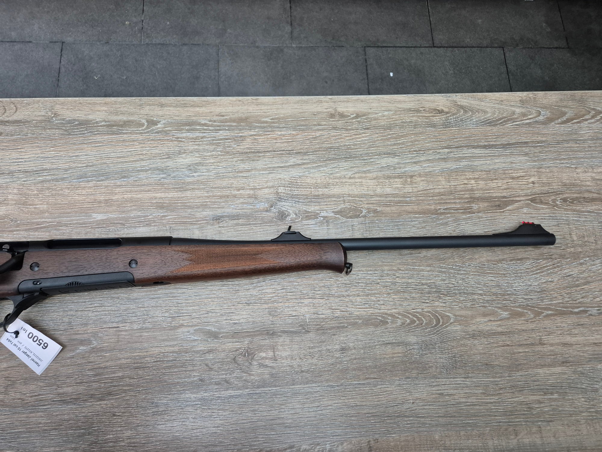 Carabina Haenel Jaeger 10, cal 7x64, 53cm, pat lemn