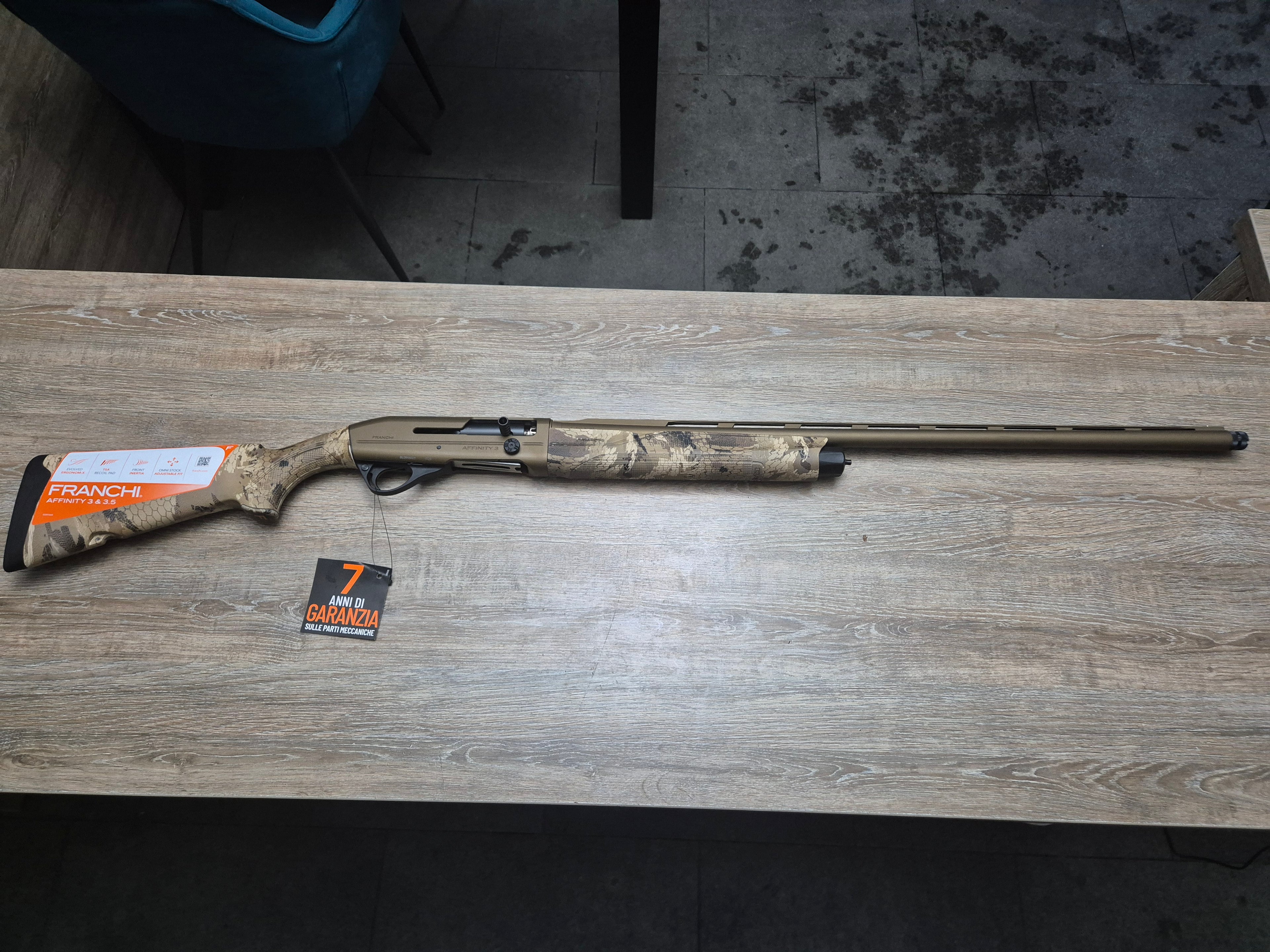 Lisa semiautomata Franchi Affinity 3 Elite Bronze, cal 12/76, 76cm