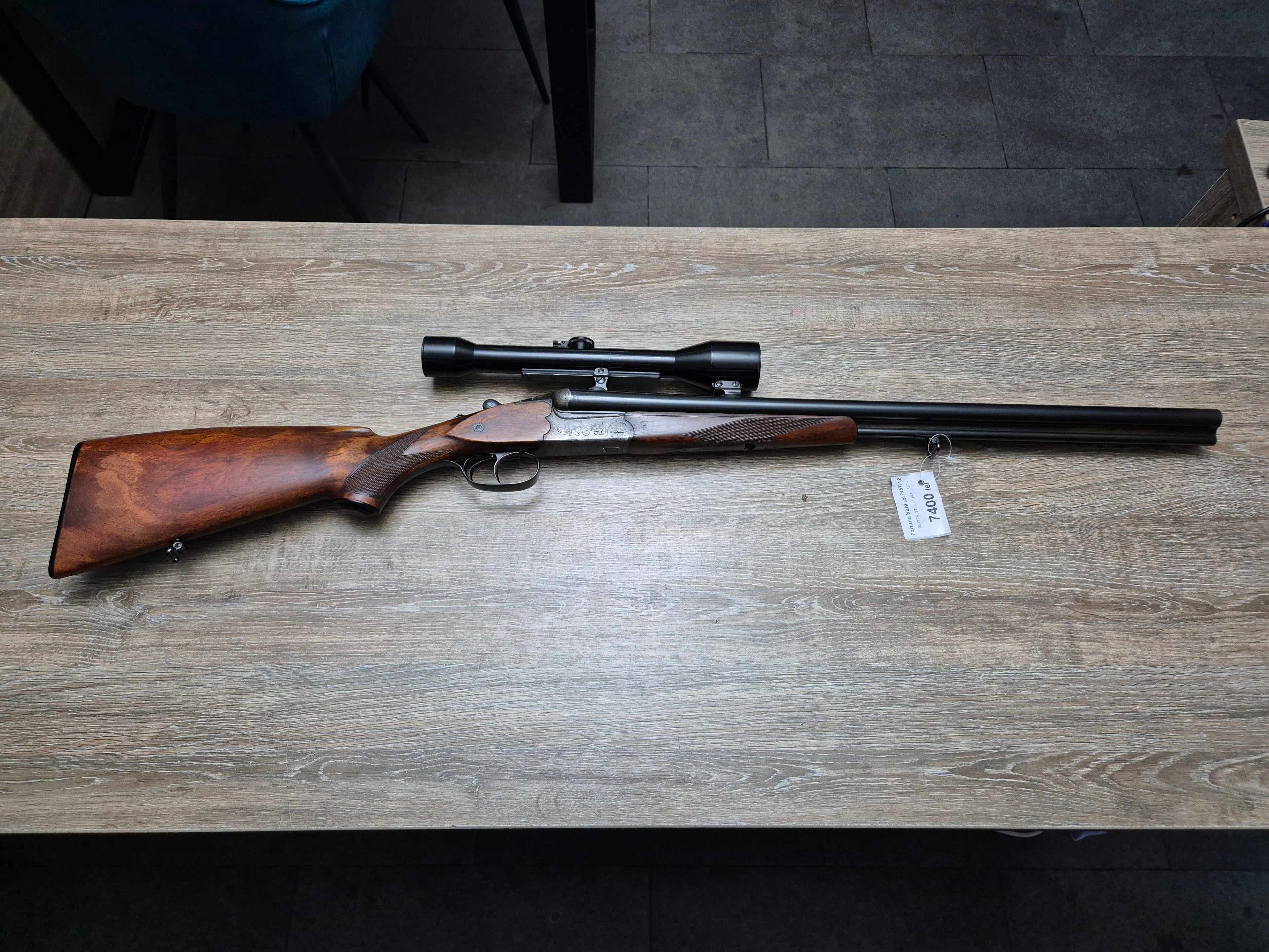 Drilling Fortuna Suhl, cal 7x57R/16, tevi 60cm