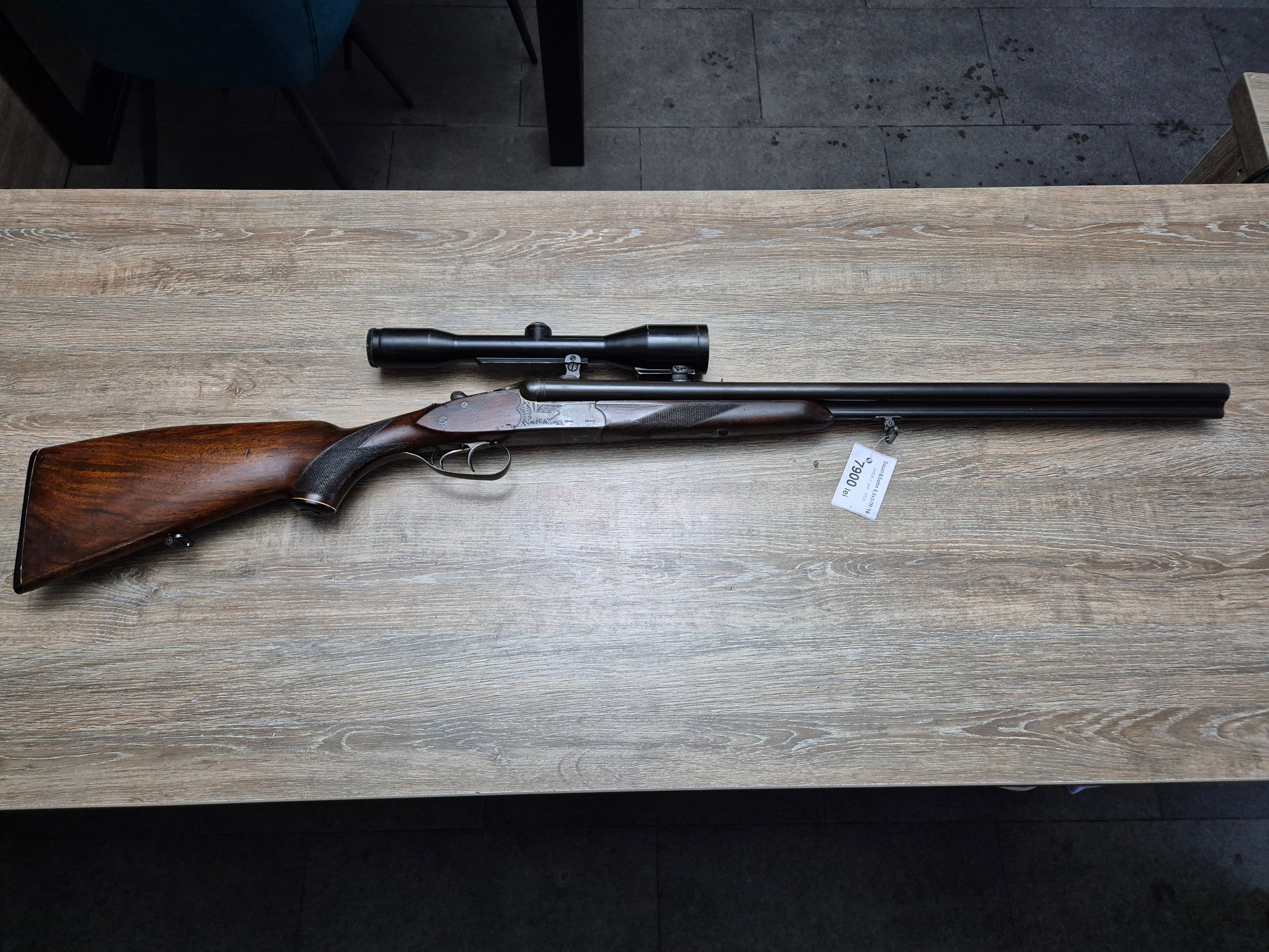Drilling Sauer & Sohn, cal 6,5x57R/16, tevi 63.5cm