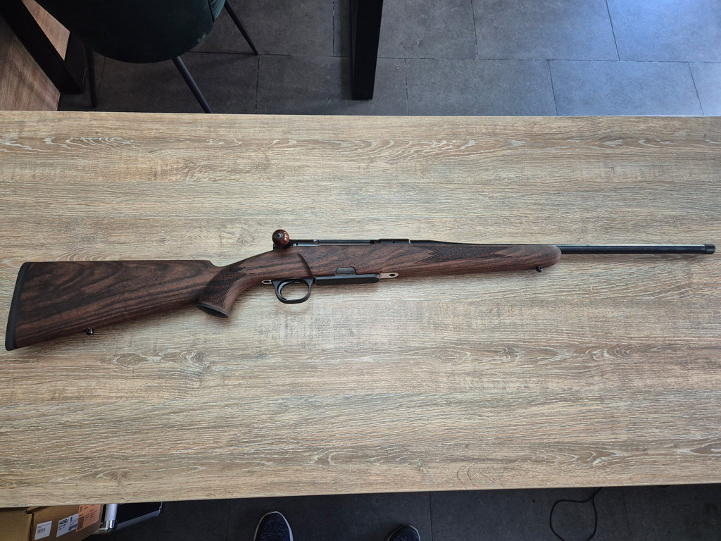 Carabina Heym SR30 Allranger cal 8x57 JS, 50cm, inchidere liniara, pat lemn