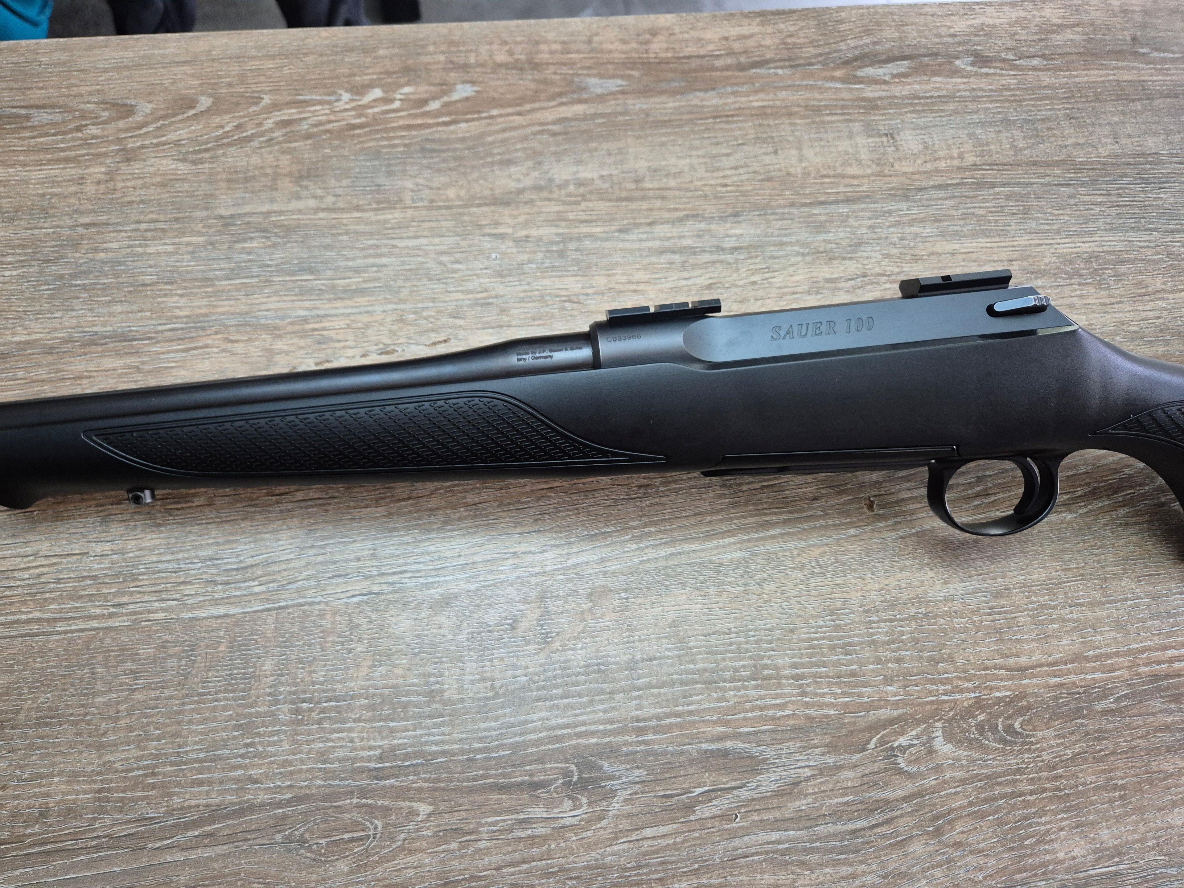 Carabina Sauer S100, cal 270 win, 56cm, pat sintetic, baze weaver