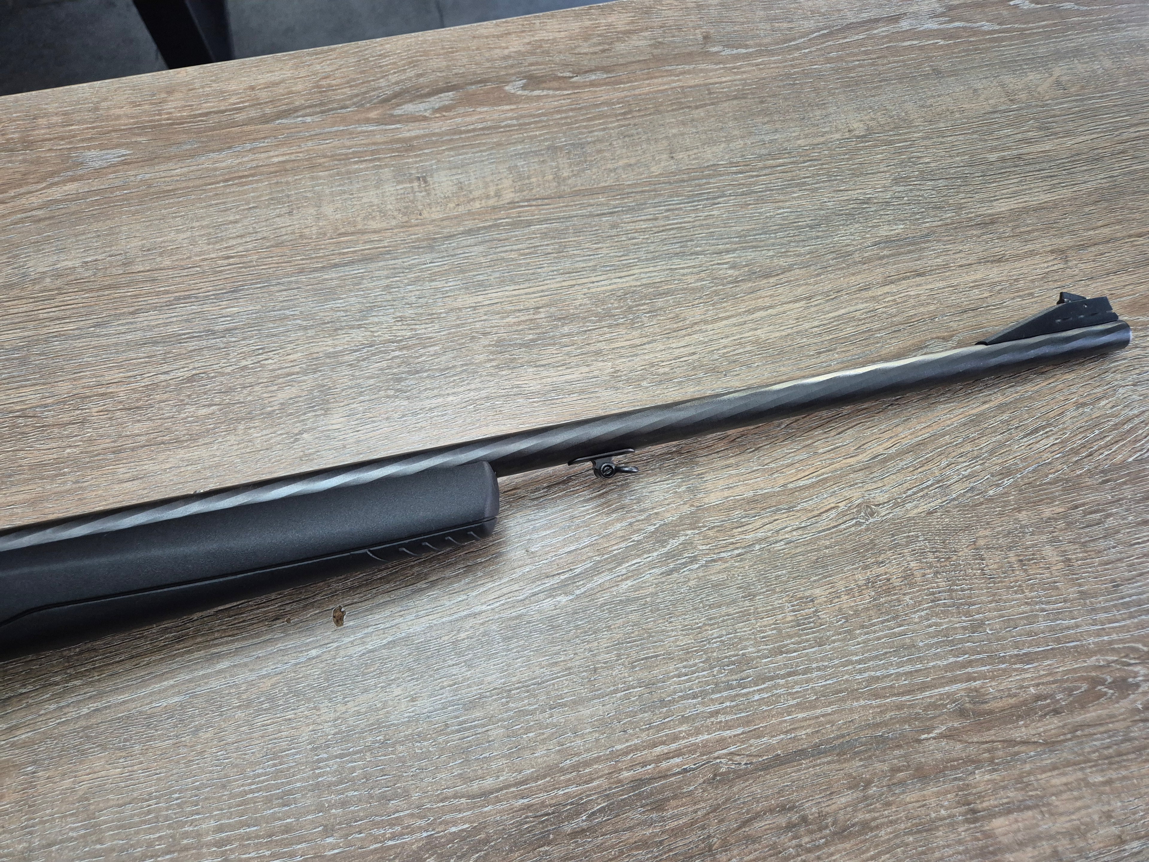 Carabina basculanta Baikal IZH18MH cal 243win, 60cm, pat sintetic, sina