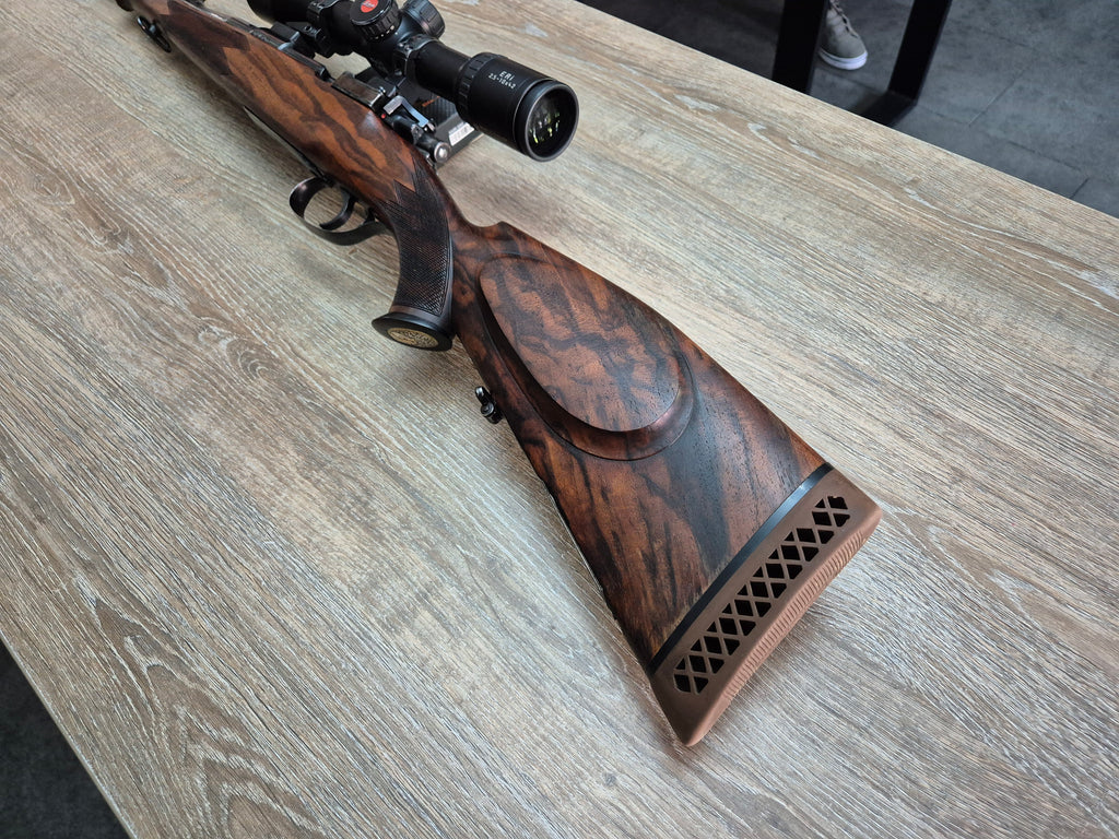 Carabina Mauser 98, cal 308 win, luneta Leica 2.5-10x42