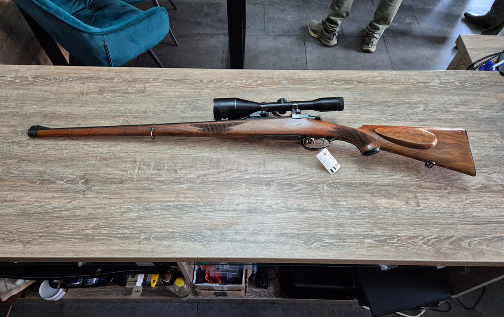Carabina BRNO (CZ), cal 7x57, 60cm, pat lemn Stutzen