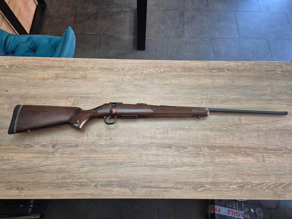 Carabina CZ 600 American, cal 223 rem, 61cm, pat lemn
