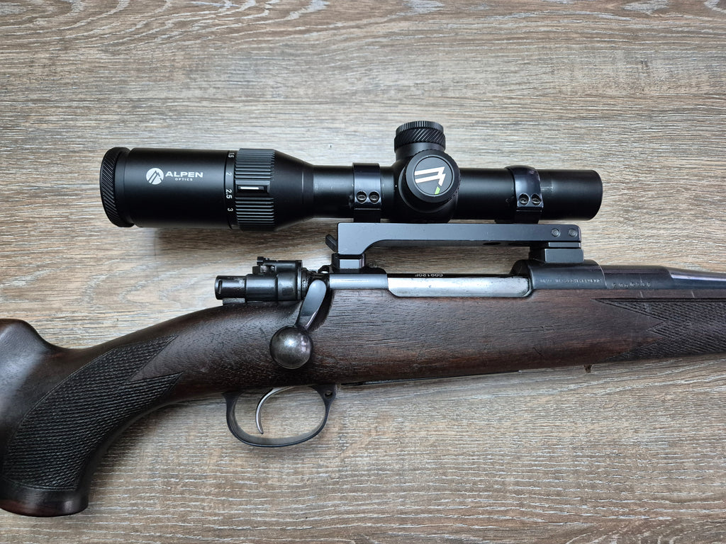Carabina CZ, cal 9,3x62, 52cm, luneta Alpen 1-6x24