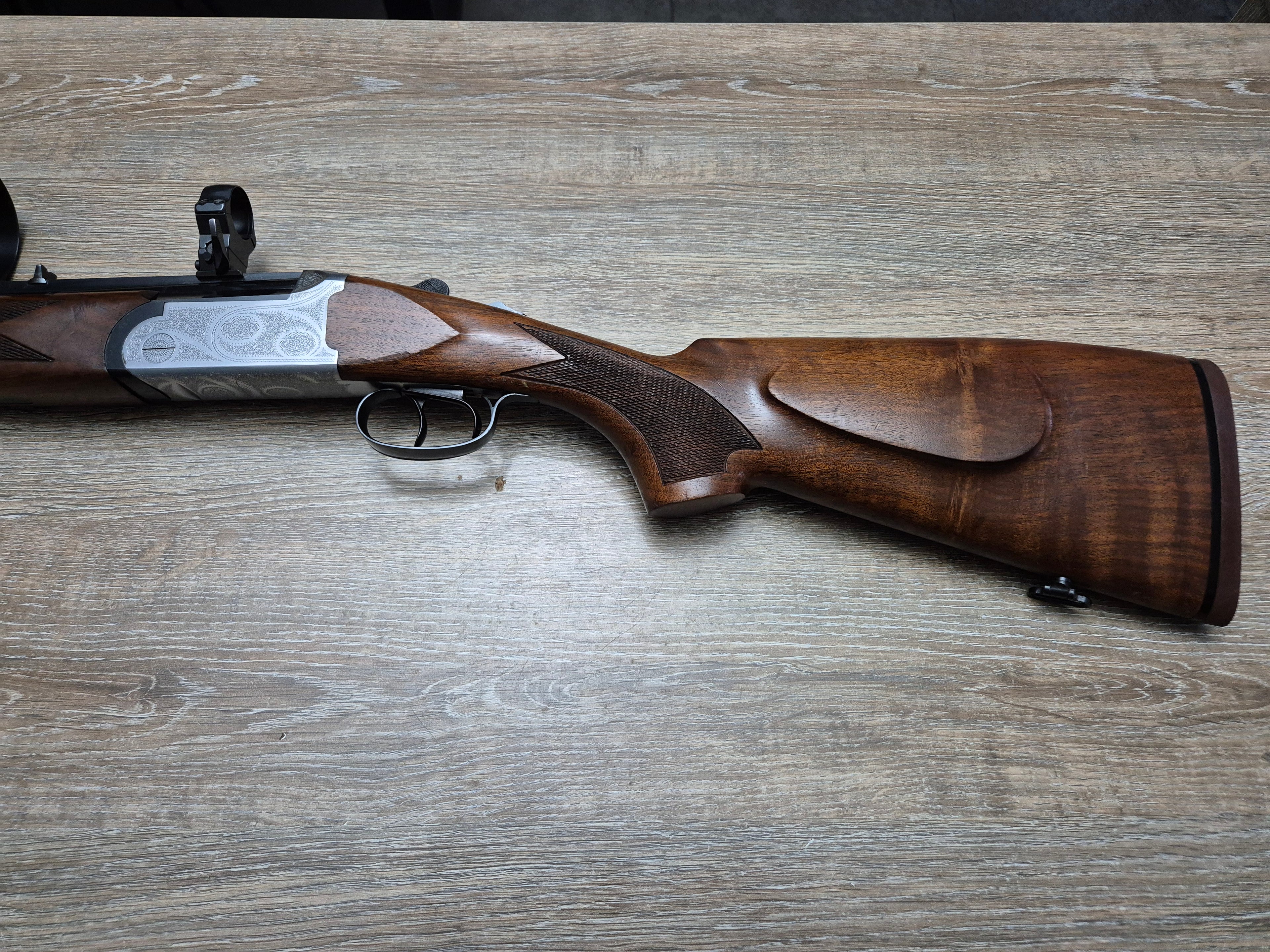 Dublu Express Antonio Zoli, cal 30-06, tevi 65cm suprapuse