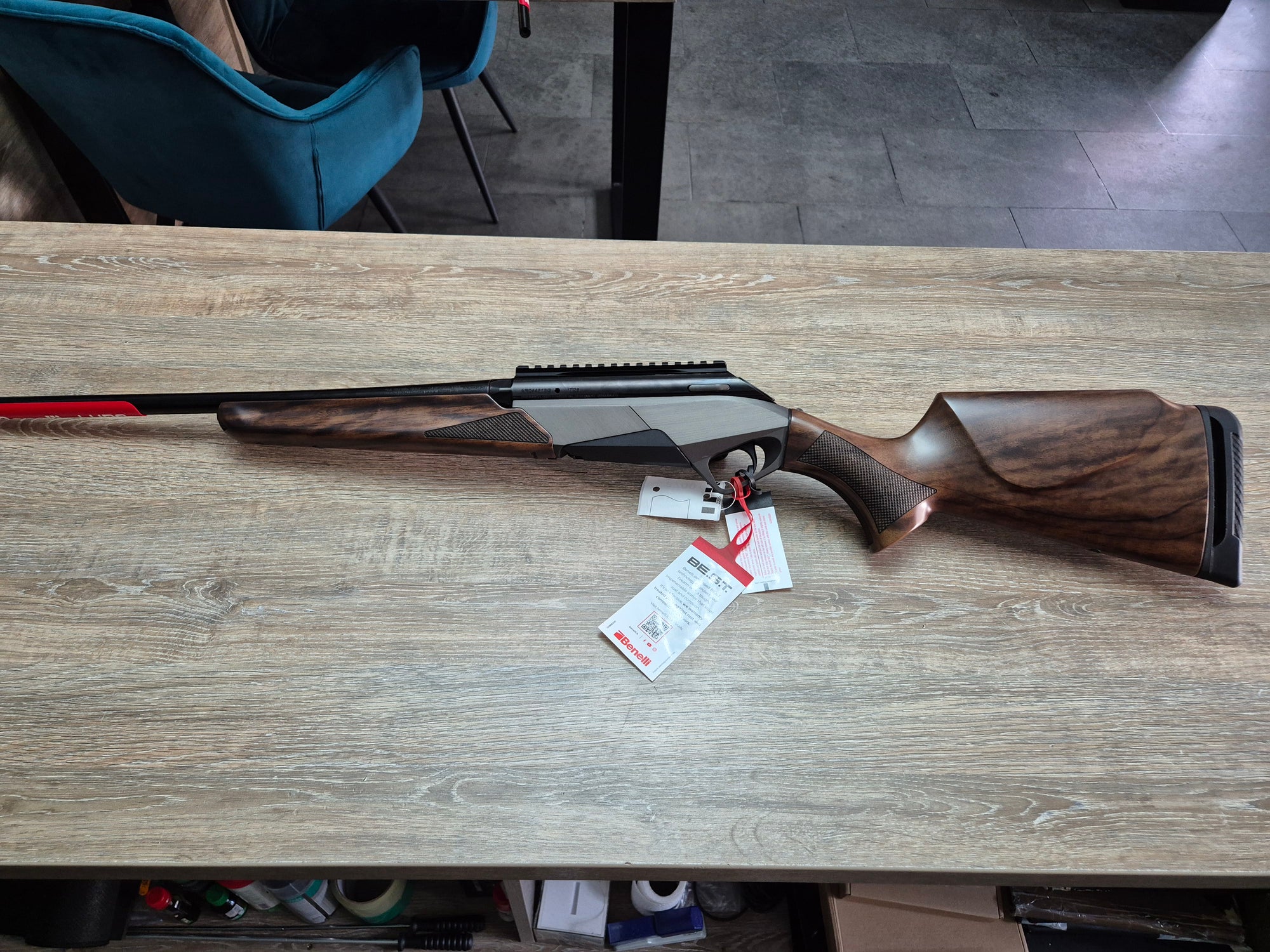 Carabina Benelli Lupo cal 308 win, 56cm, pat lemn, filet