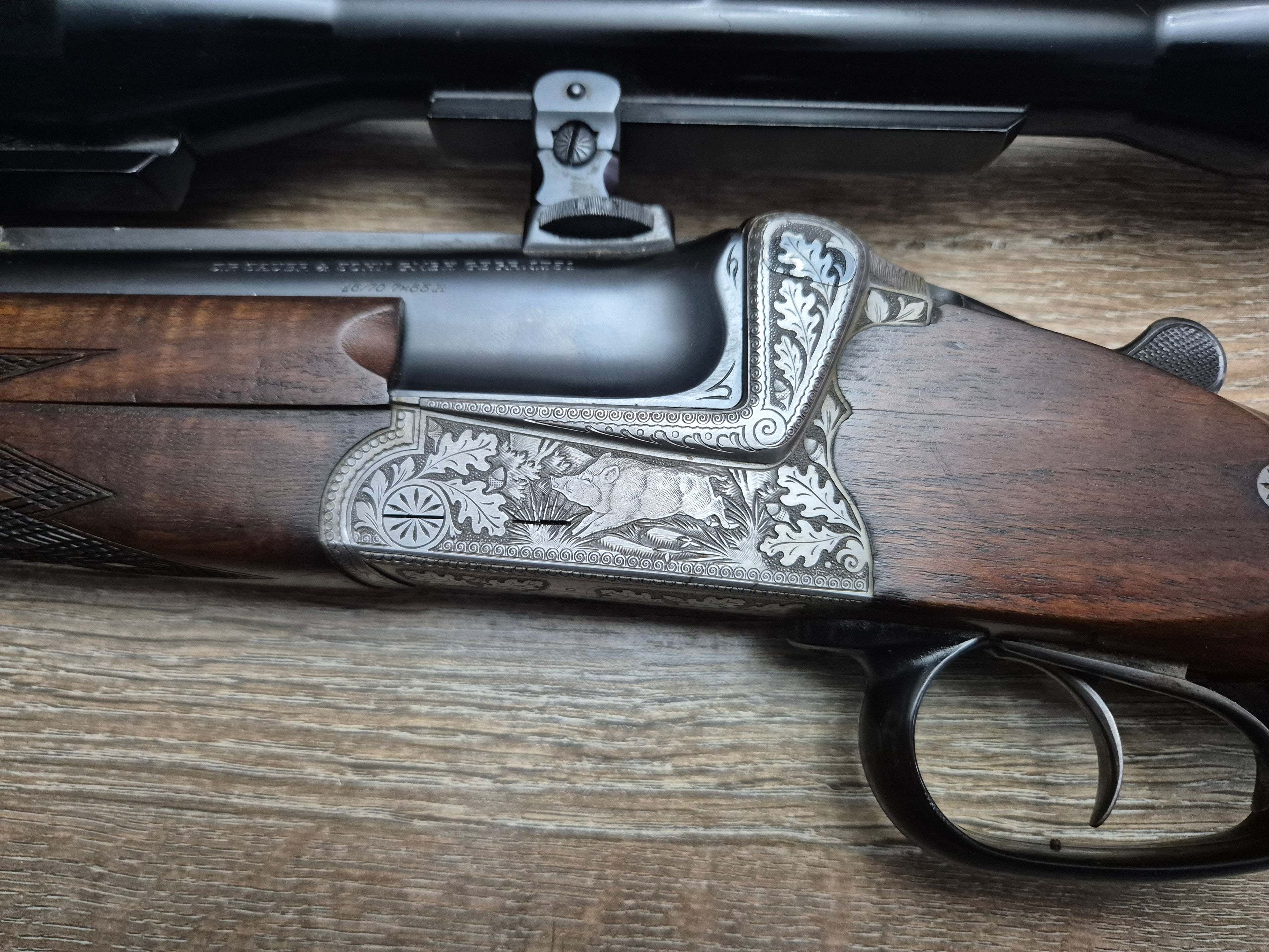 Mixta Sauer & Sohn, cal 7x65R/16, tevi 63.5cm