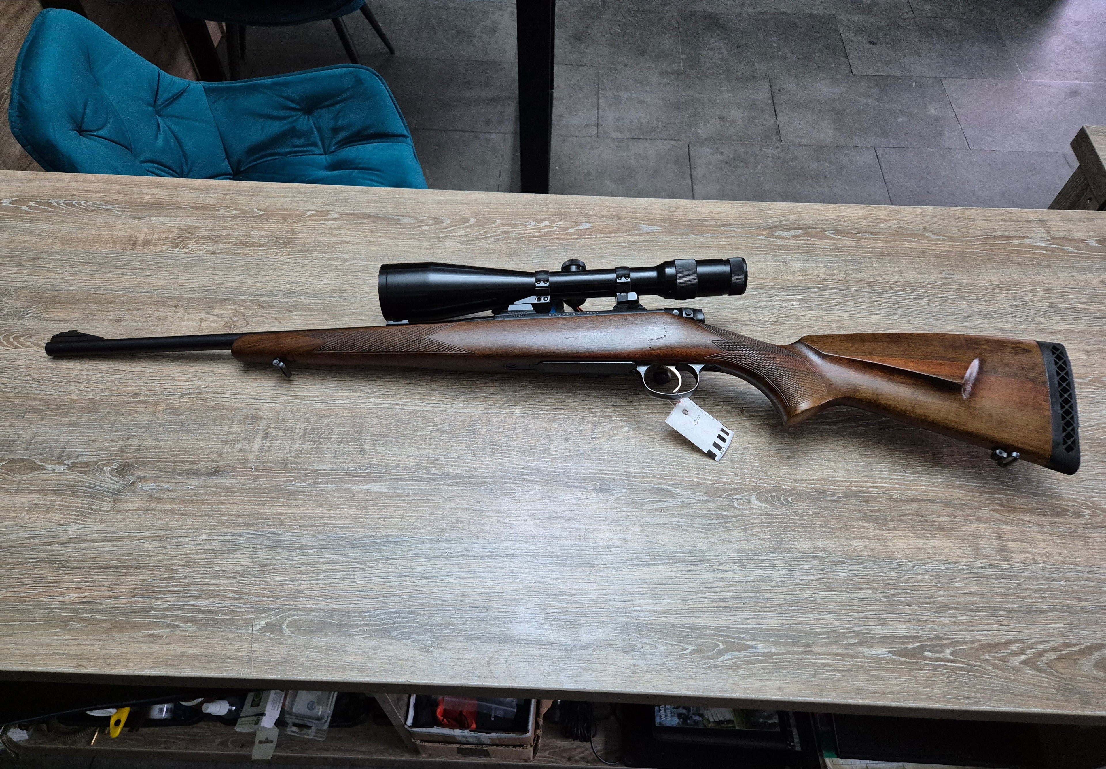 Carabina CZ 537, cal 30-06, teava 48cm, luneta 3-12x56