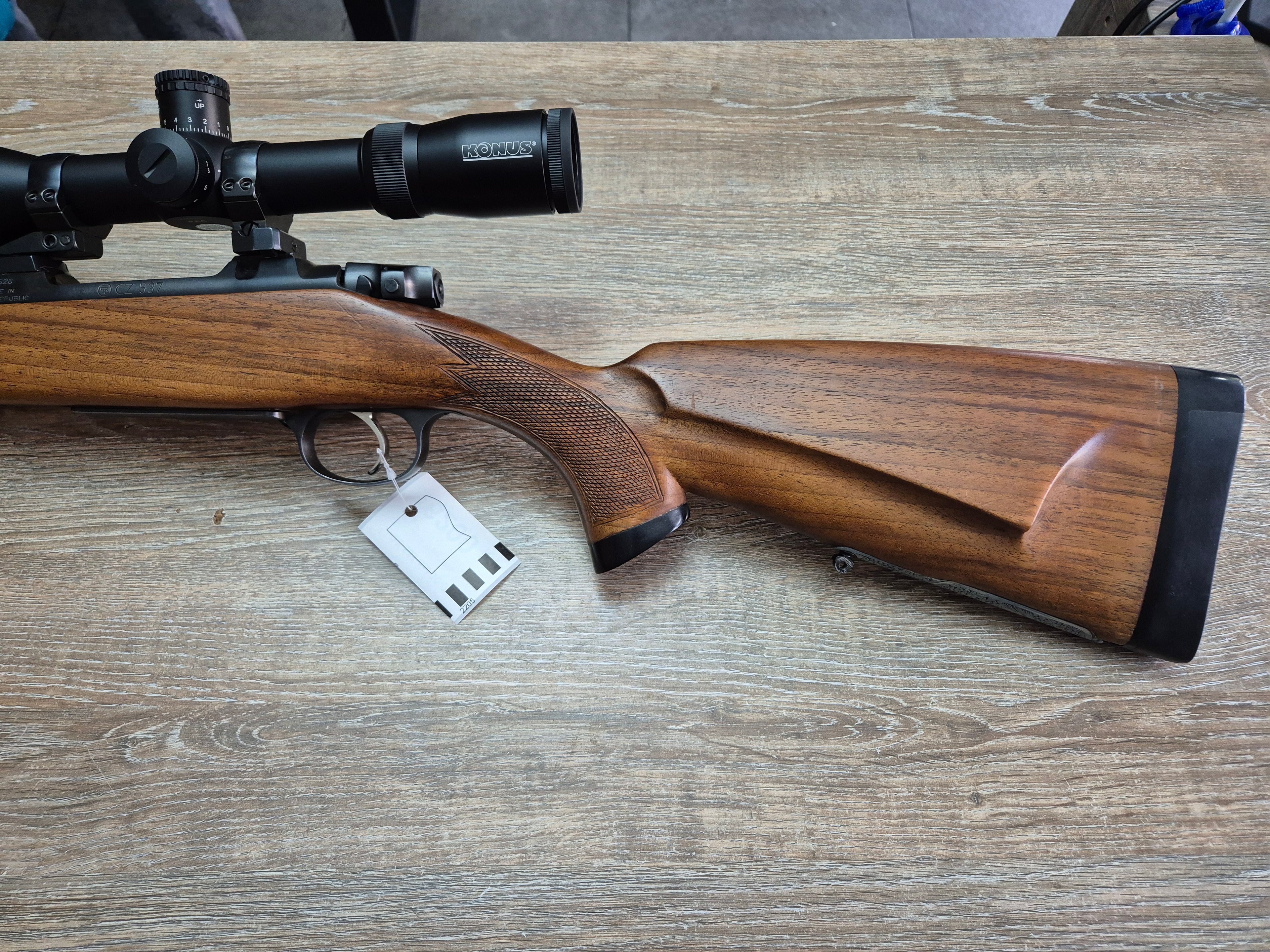 Carabina CZ 537, cal 30-06, pat stutzen, luneta noua 3-12x56