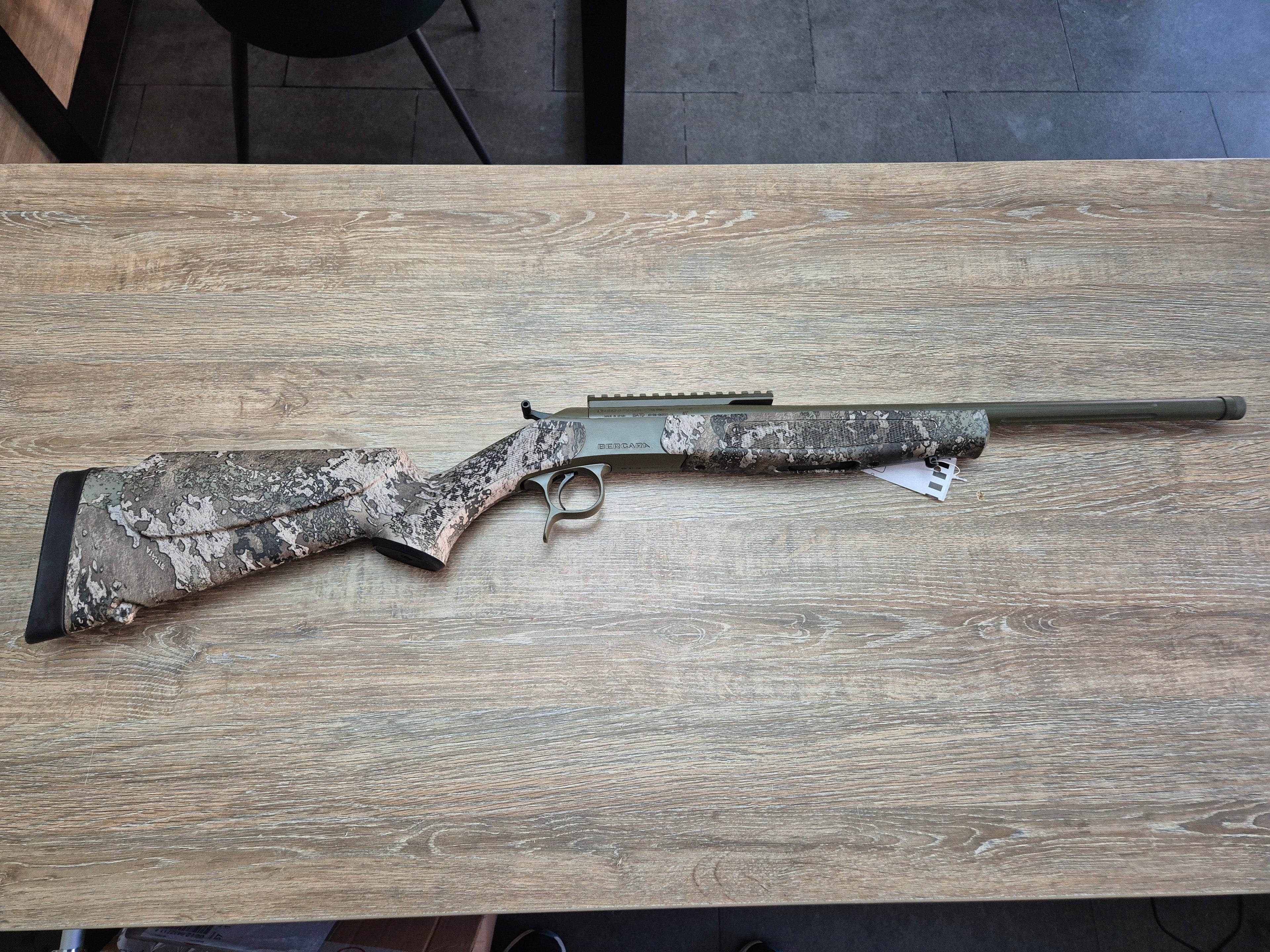 Carabina basculanta Bergara BA13 Strata, cal 6.5 Creedmoor, teava fluted 51cm