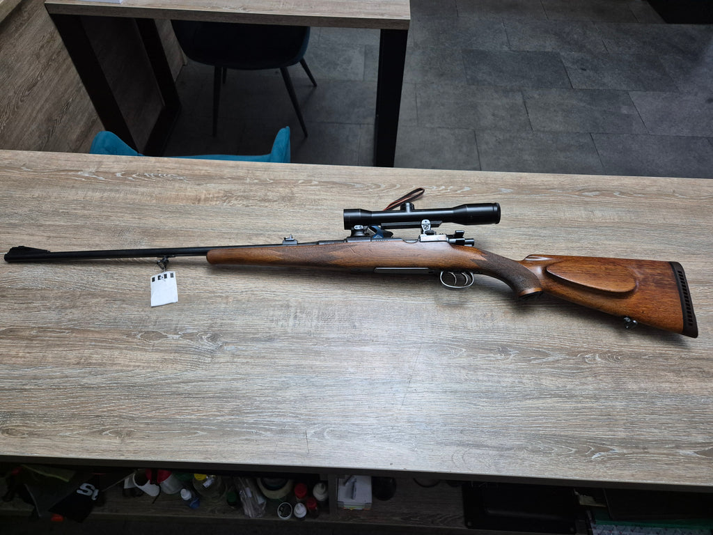 Carabina Mauser 98, cal 7x64, teava 60cm, cătări