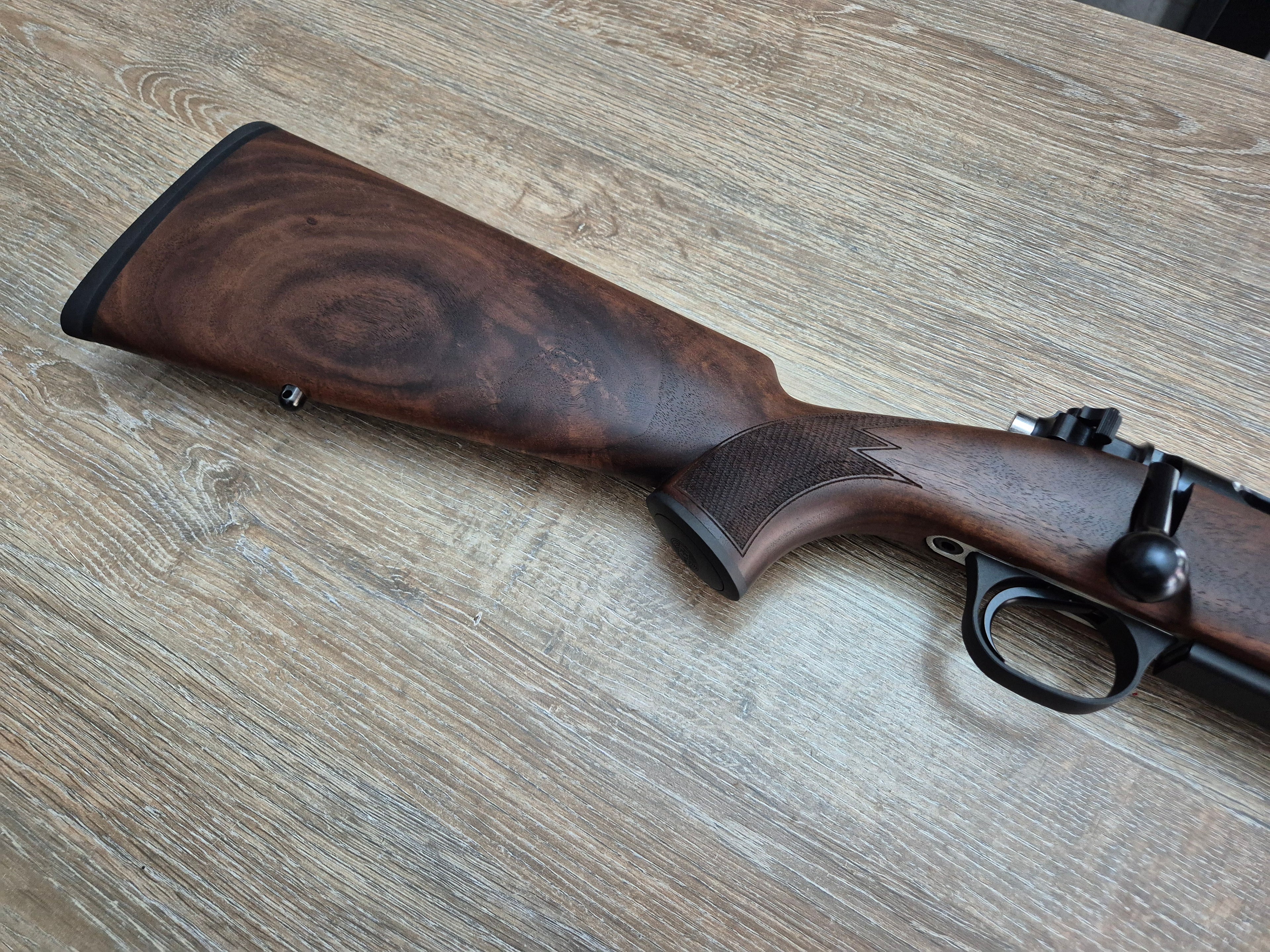 Carabina Heym SR21, cal 30-06, 55cm, pat lemn clasic