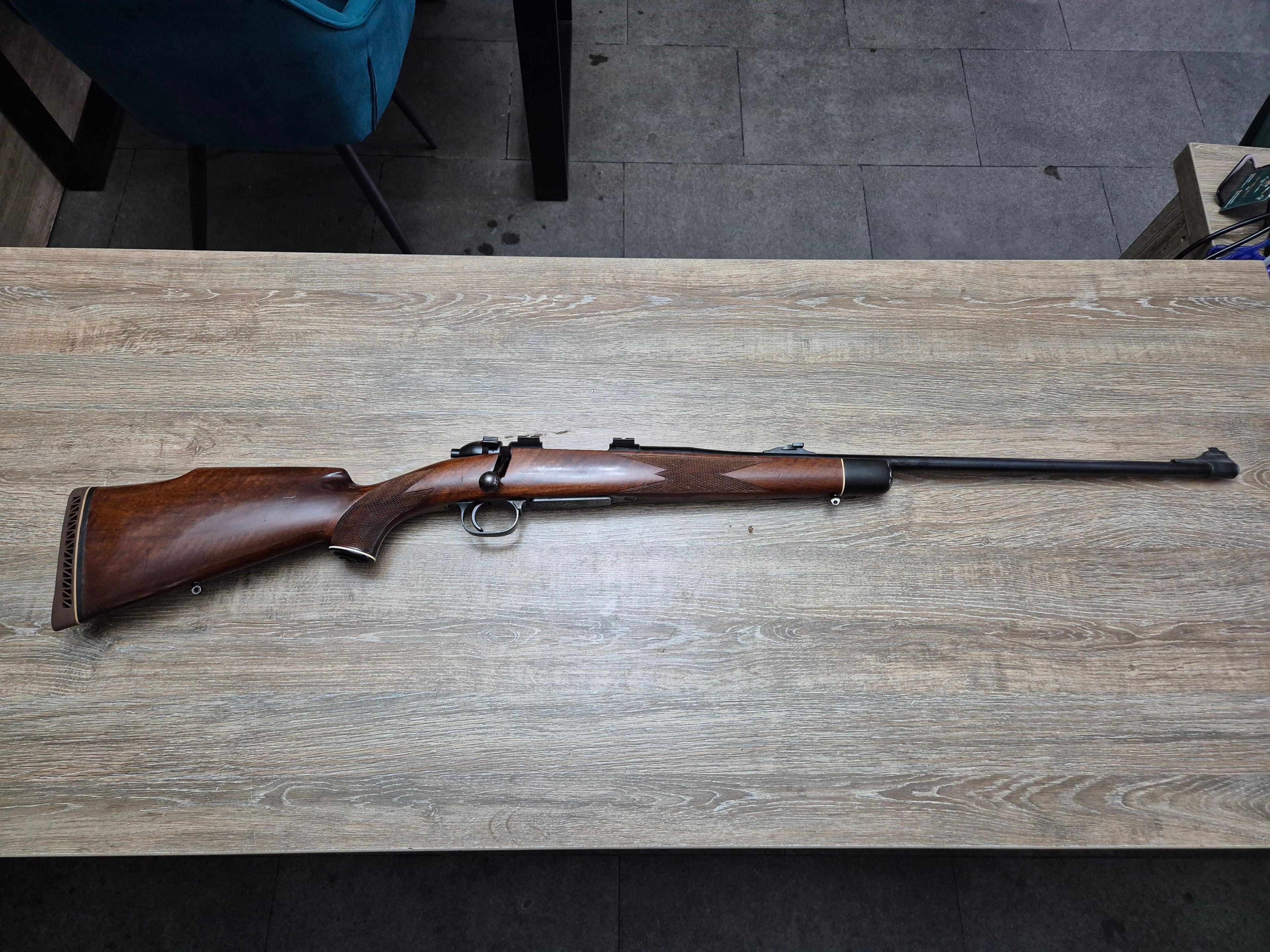 Carabina Mauser, cal 5.6x50 Mag, teava 60cm, baze weaver