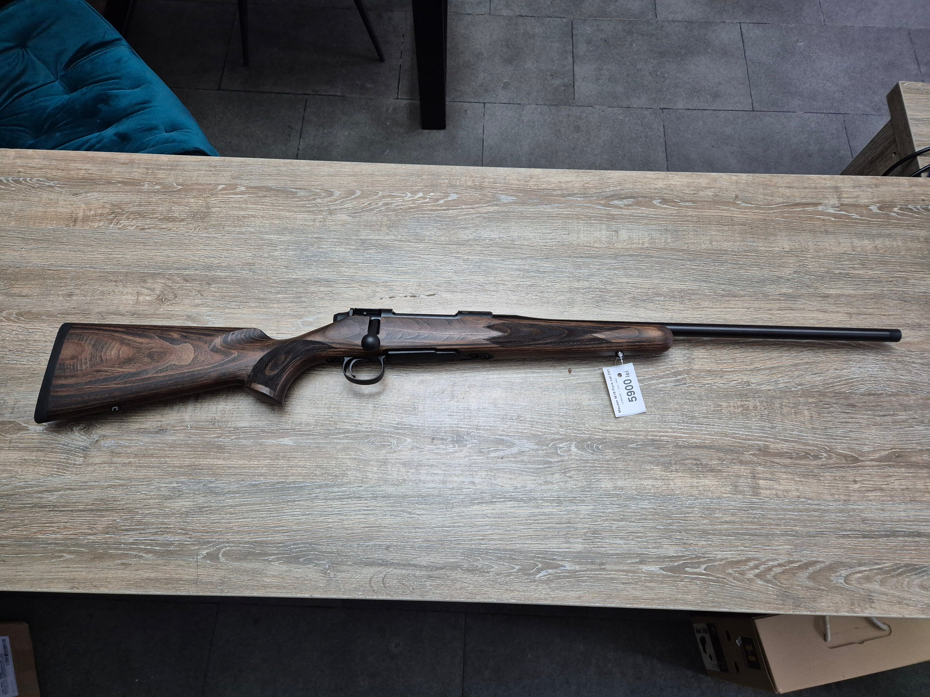 Carabina Mauser M18 Pure, cal 243 win, 53cm, pat lemn