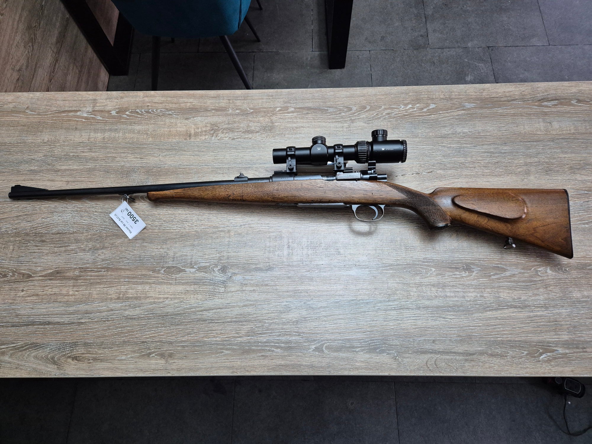 Carabina Mauser 98, cal 8x57JS, 56cm, luneta Vortex 1-4x24