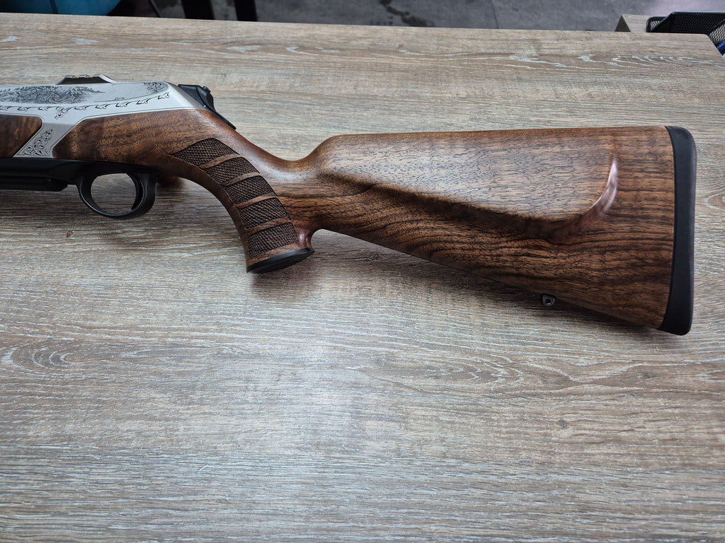 Carabina Merkel RX Helix Wildboar, cal 30-06, teava fluted 53cm, lemn grad 4