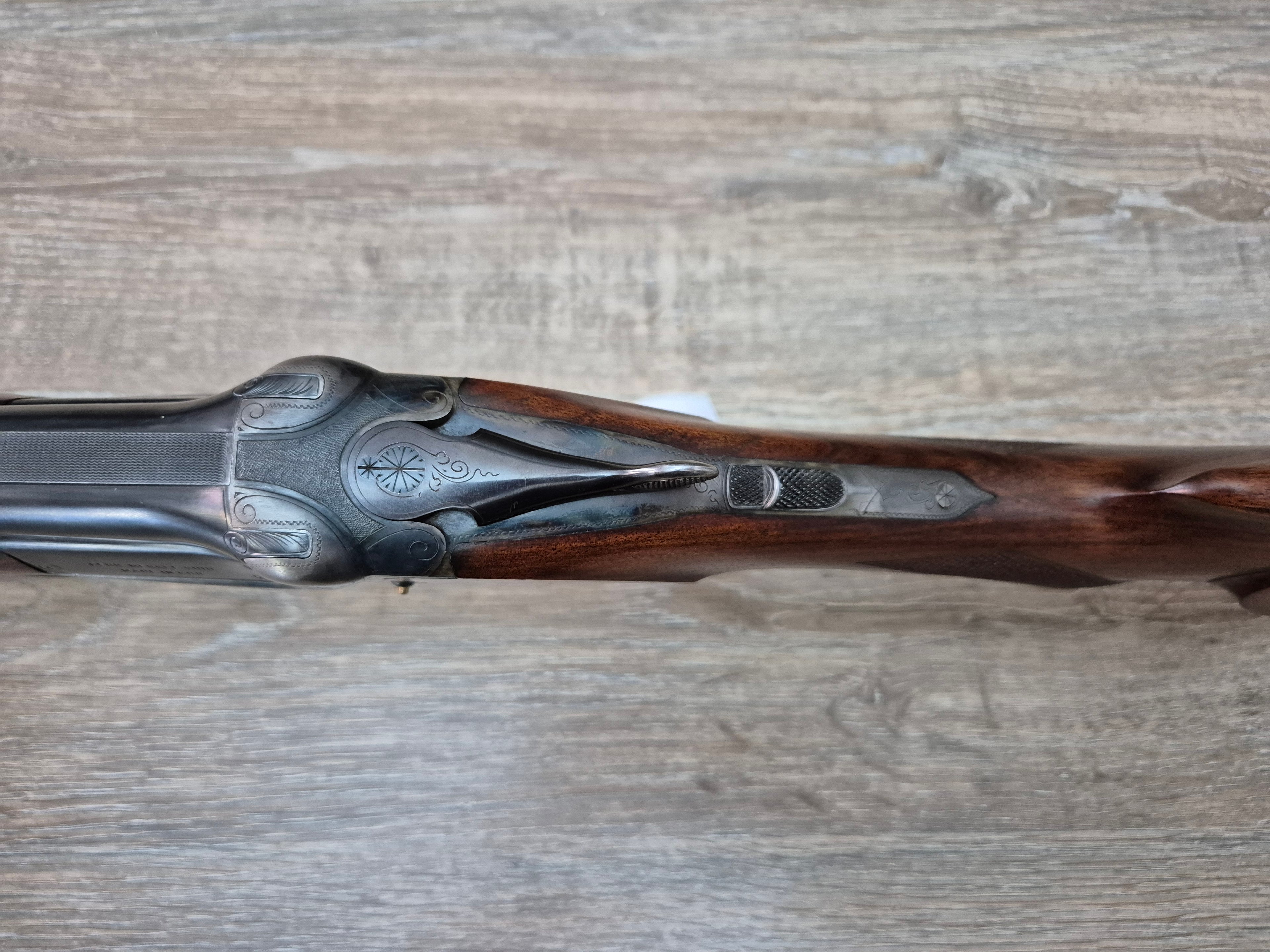 Bock Gebruder Merkel Suhl, cal 12/70, tevi 71cm