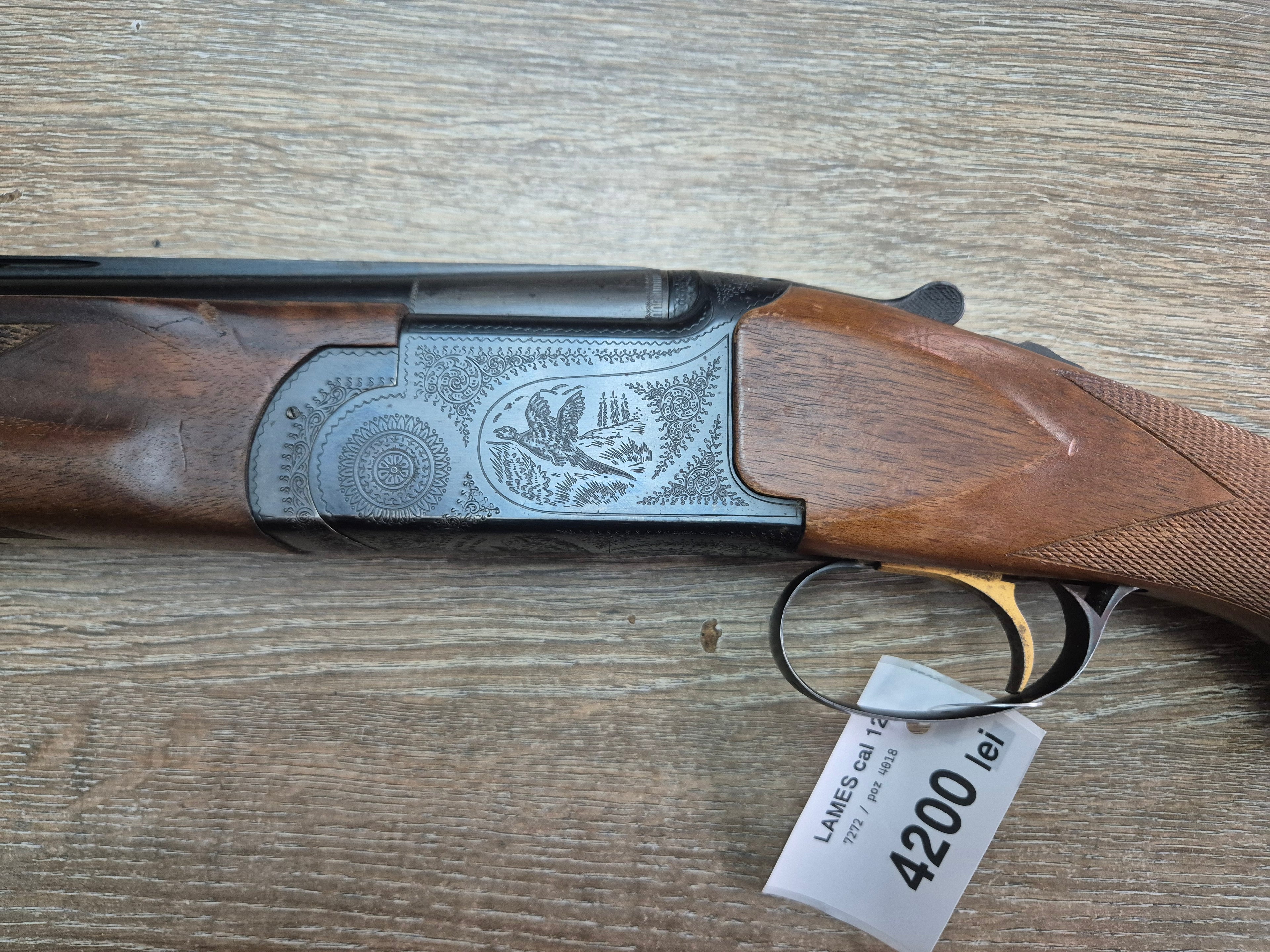 Bock Lames, cal 12/70, tevi 71cm. ejectoare