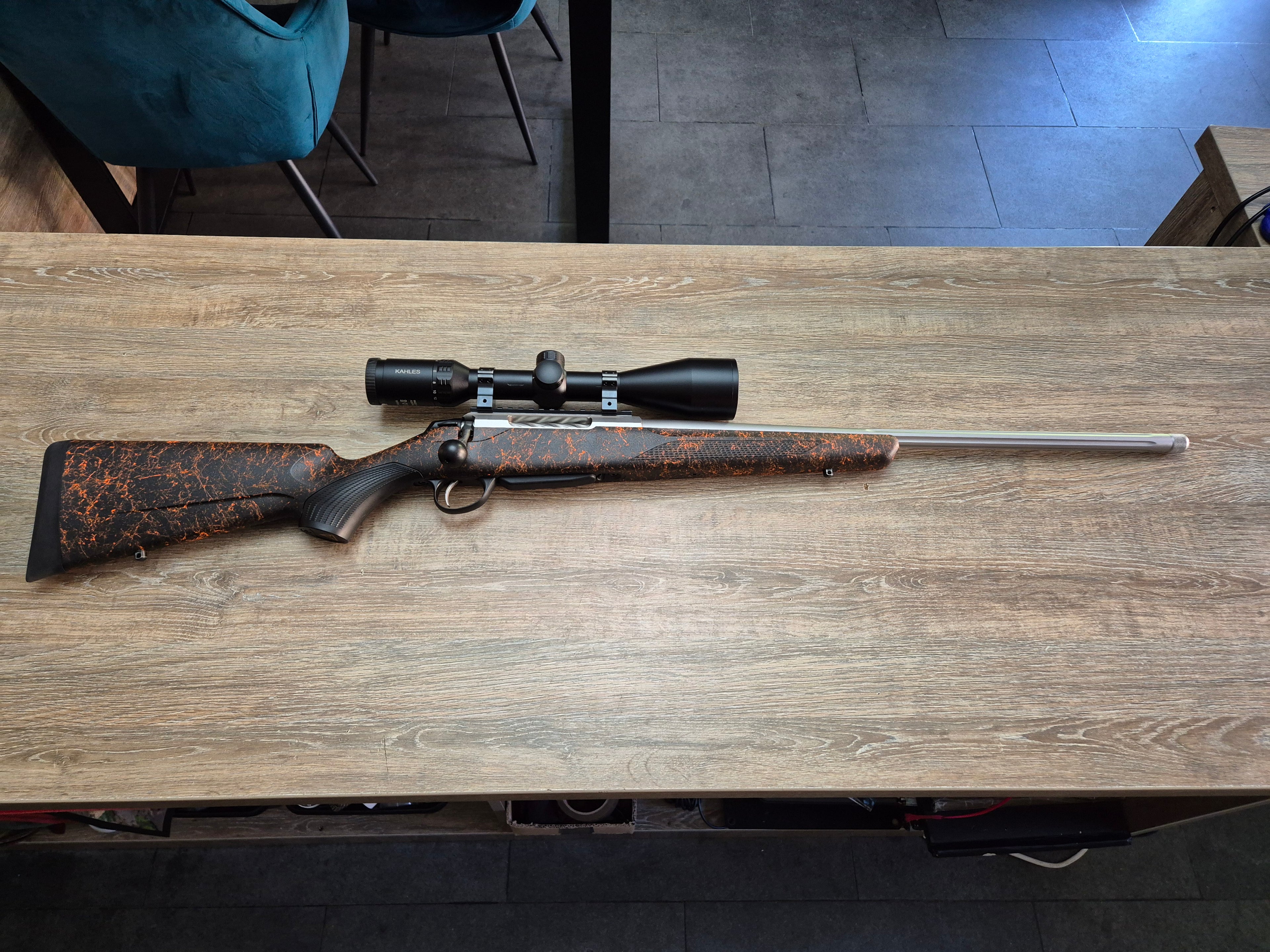 Carabina Tikka T3X Lite RTECH Stainless Steel, cal 270 win, 57cm, picatinny