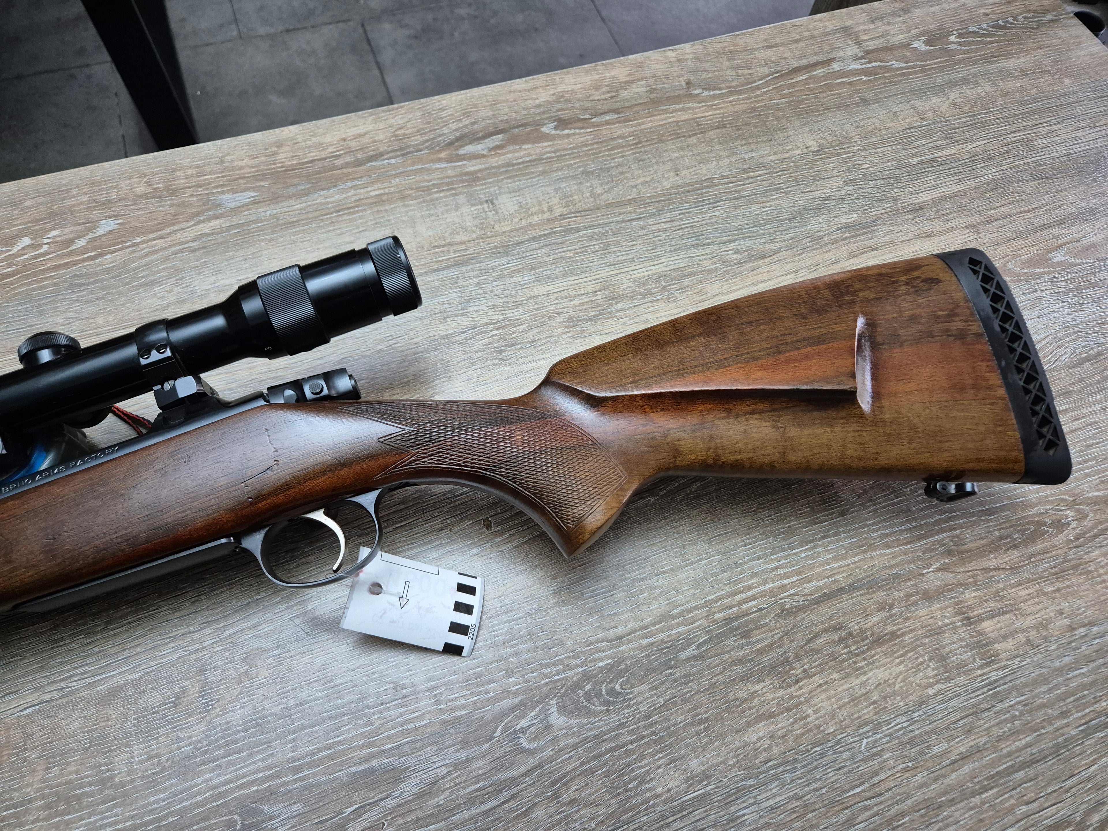 Carabina CZ 537, cal 30-06, teava 48cm, luneta 3-12x56