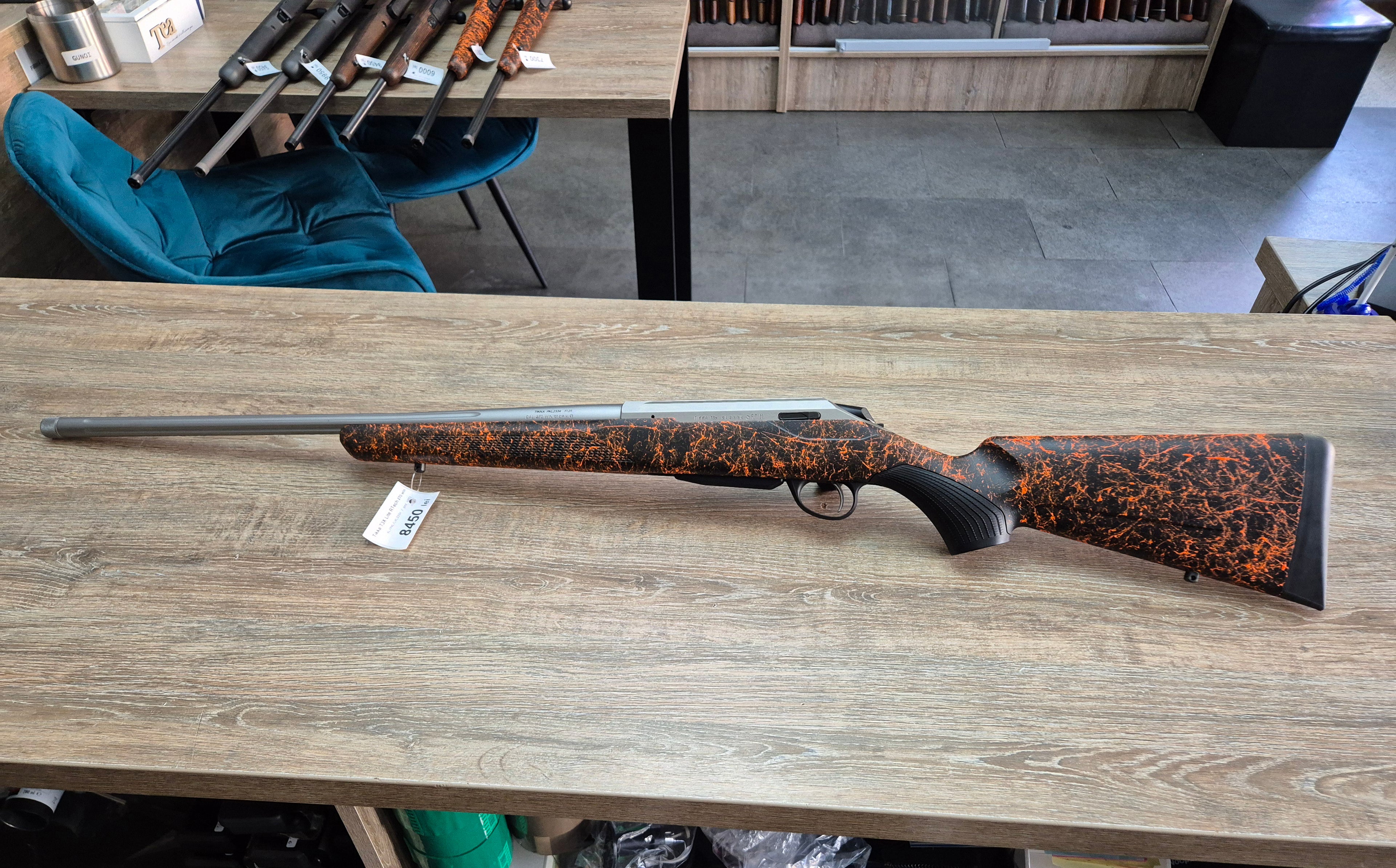Carabina Tikka T3X Lite RTECH Stainless Steel, cal 270 win, teava fluted 57cm