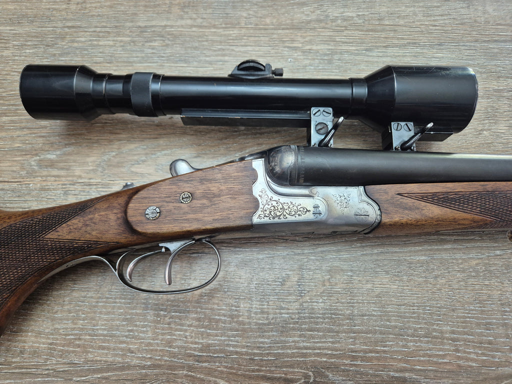Drilling Krieghoff, cal 8x57JRS/12, tevi 55cm, luneta clasica