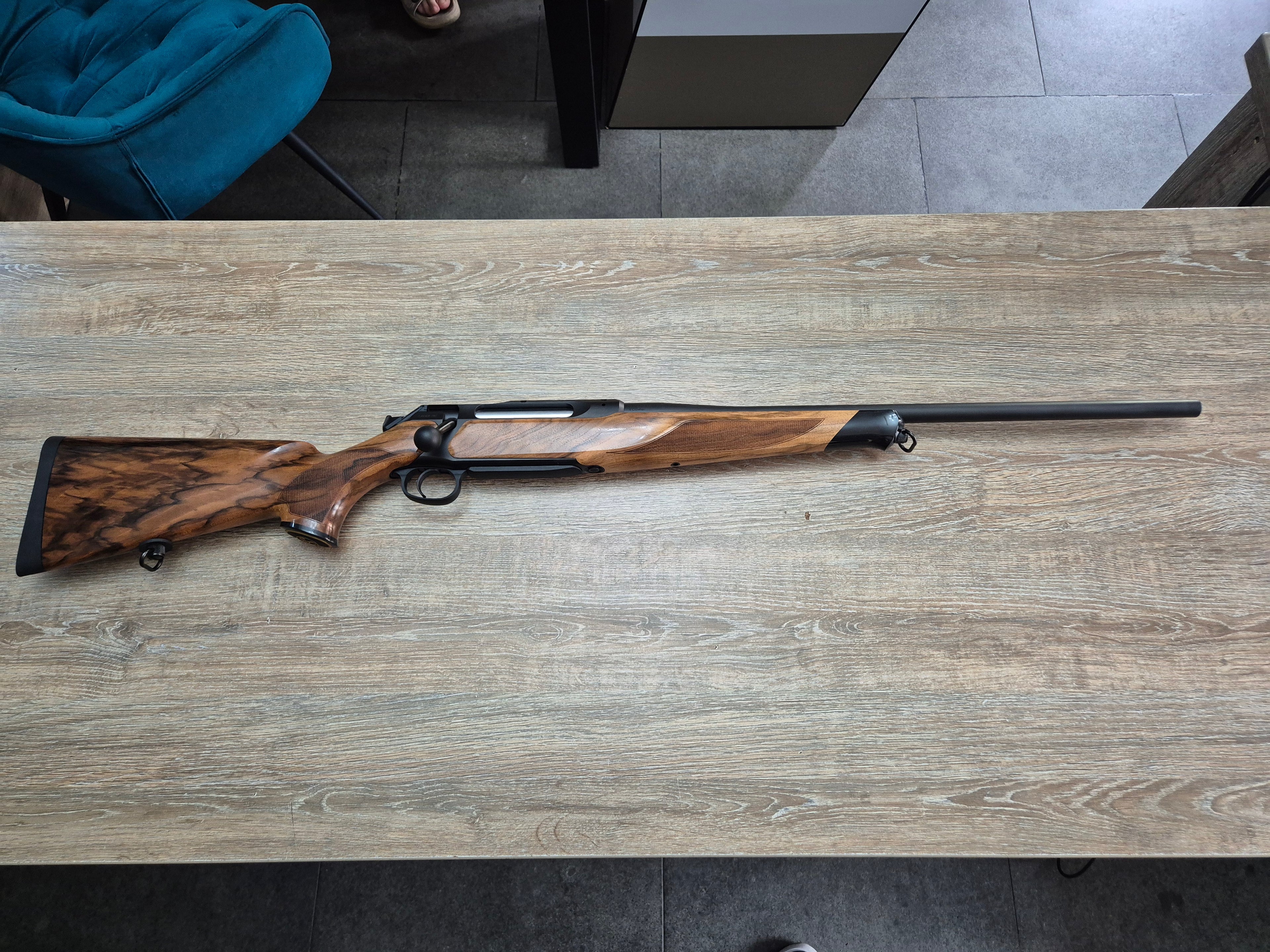 Carabina Sauer 505 Artemis Ergo Lux, cal 308 win, 56cm, lemn grad 4