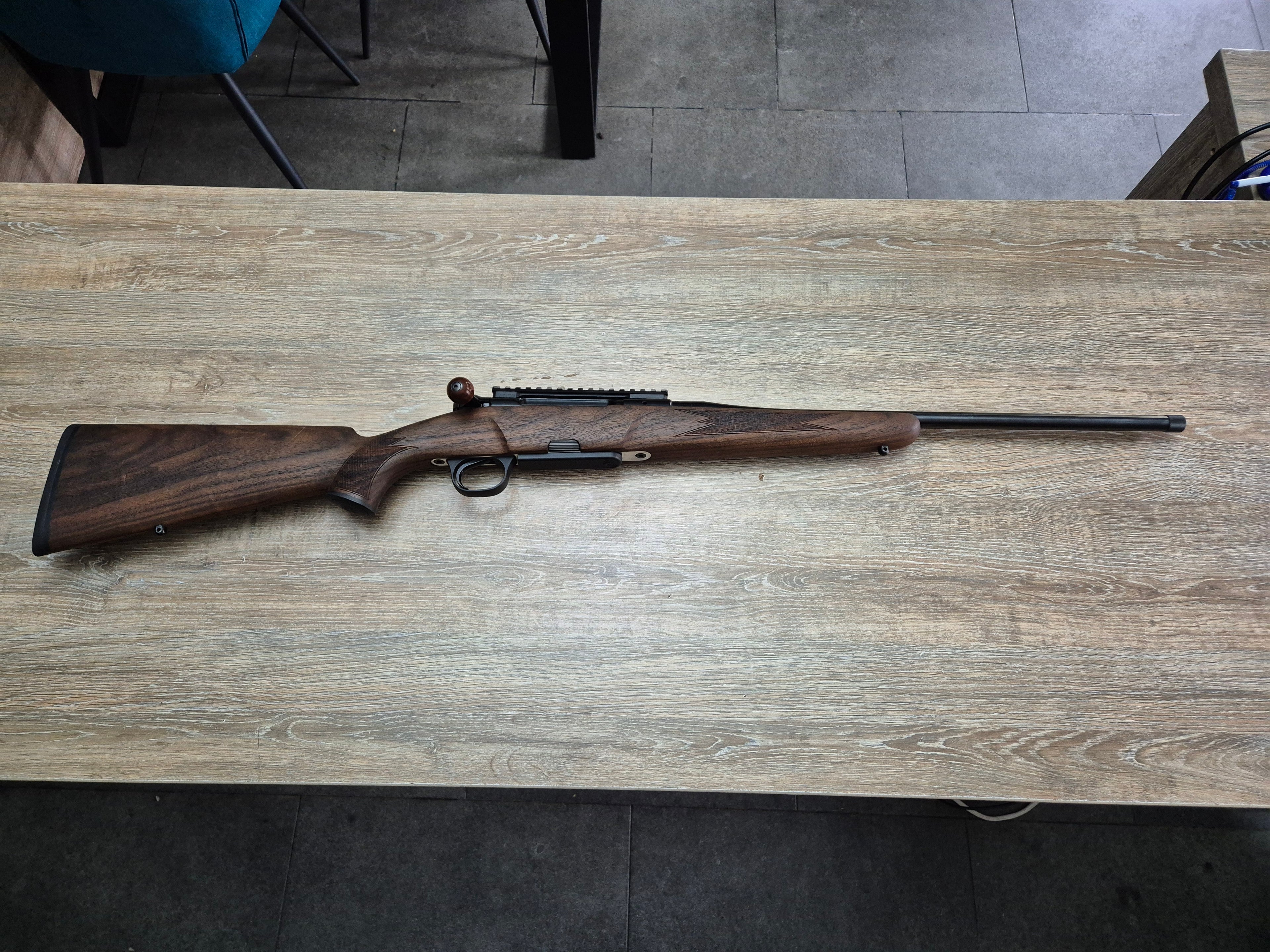 Carabina Heym SR30 cal 8x57 JS, 50cm, sina picatinny