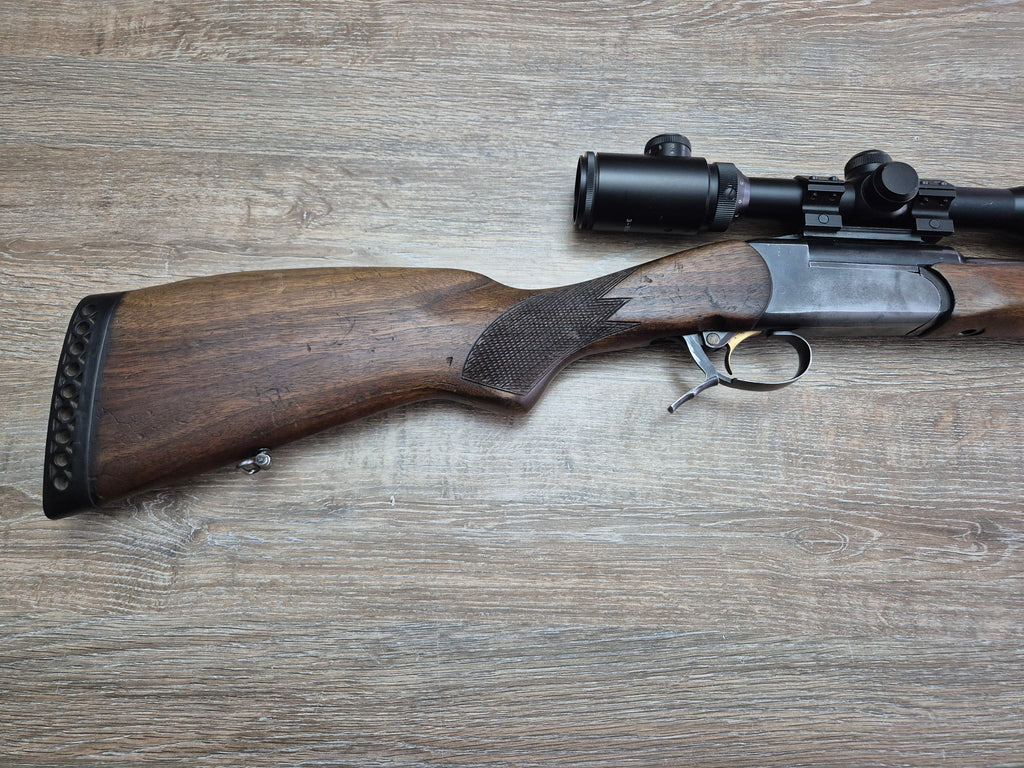 Carabina basculanta Baikal IZH18MN cal 243win, 60cm, luneta 3-9x40