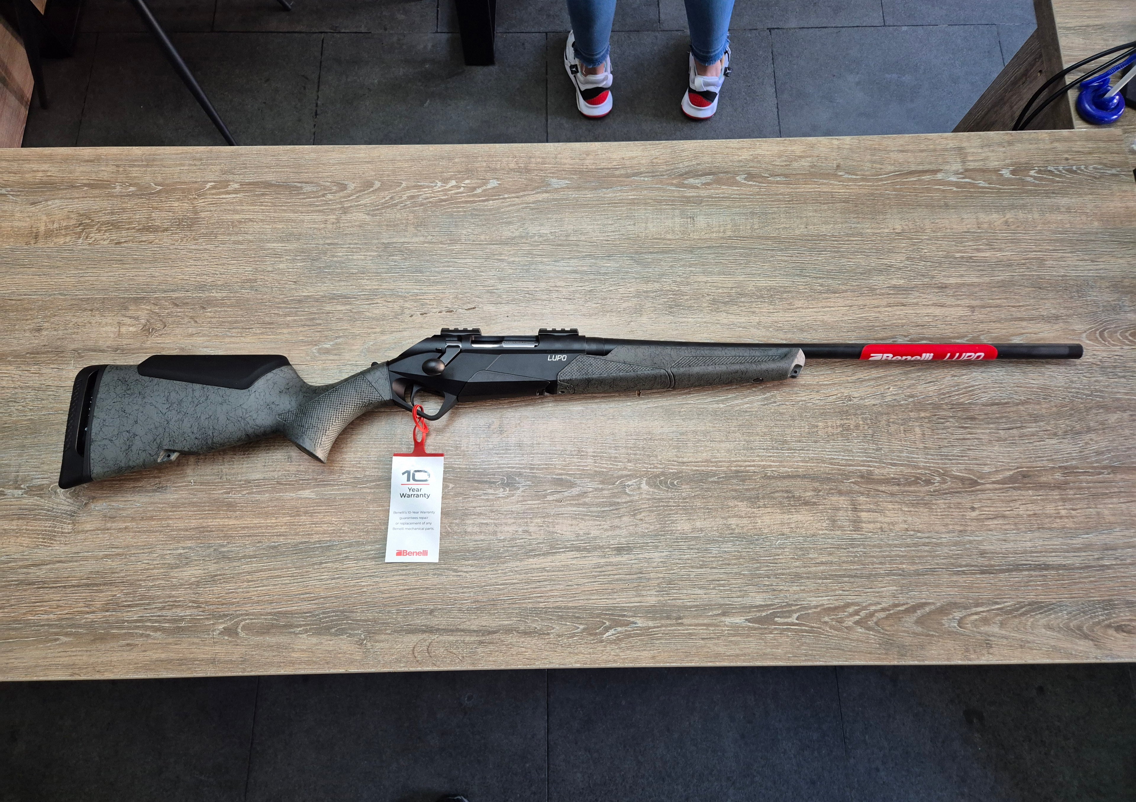 Carabina Benelli Lupo Granite Moss, cal 223 rem, 56cm, filet