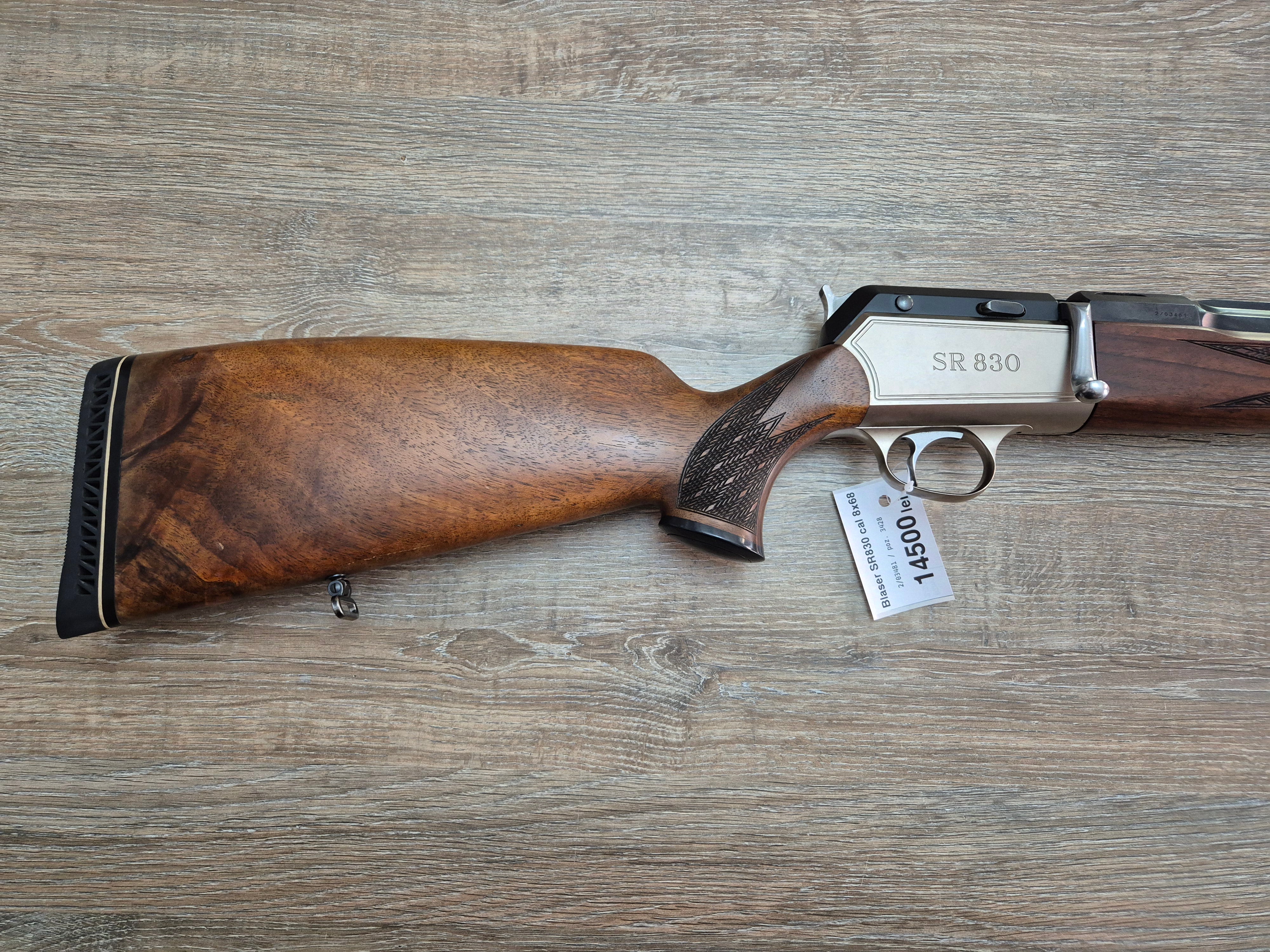 Carabina Blaser SR830, cal 8x68S, teava 65cm – Fox Naturalis