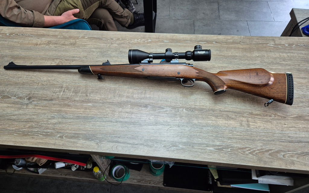 Carabina Winchester 70, cal 7mm rem mag, teava 60cm, luneta