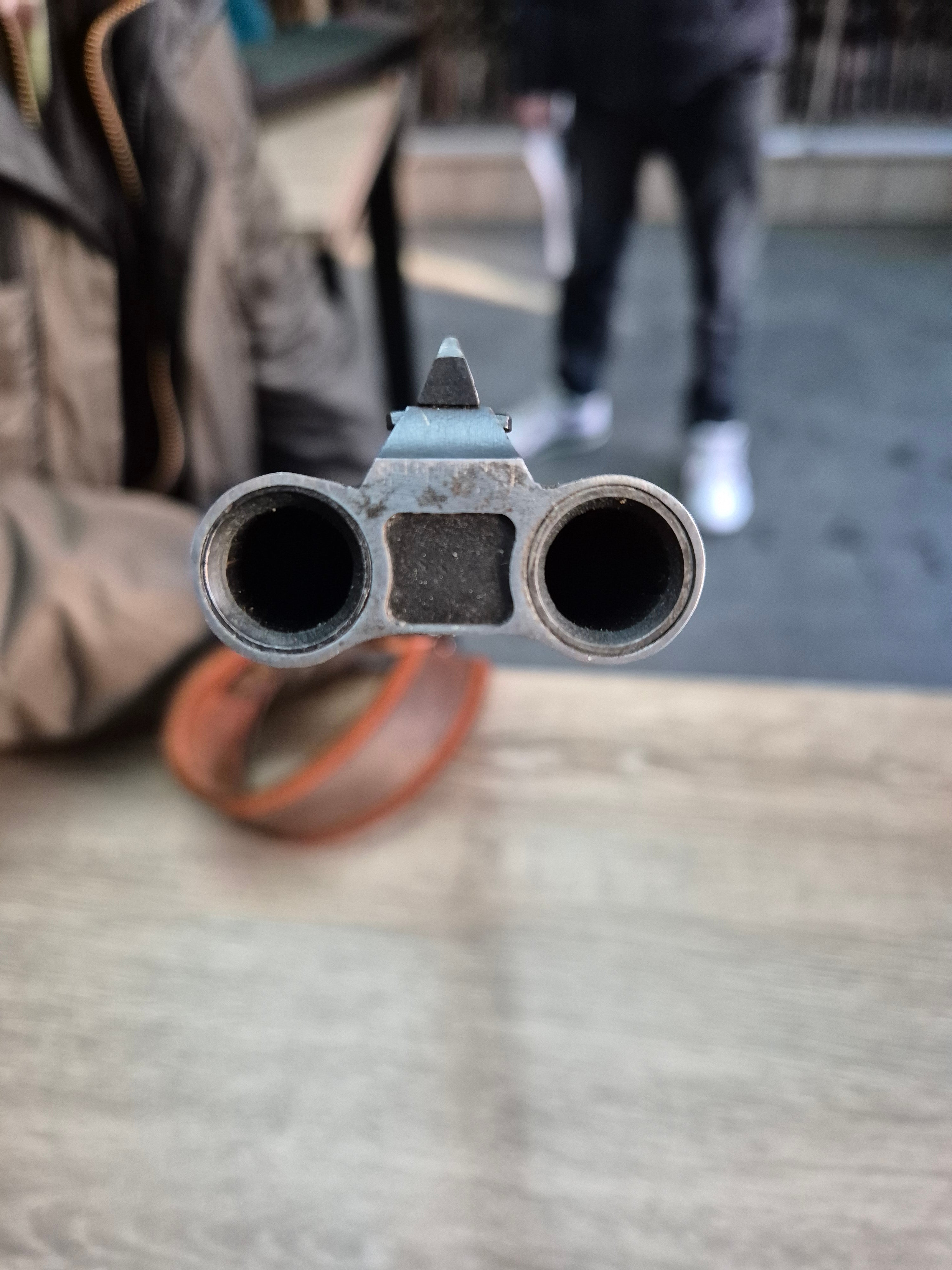 Dublu Express Baikal MP-221, cal 45-70 Govt, tevi 60cm, luneta 1-6x24