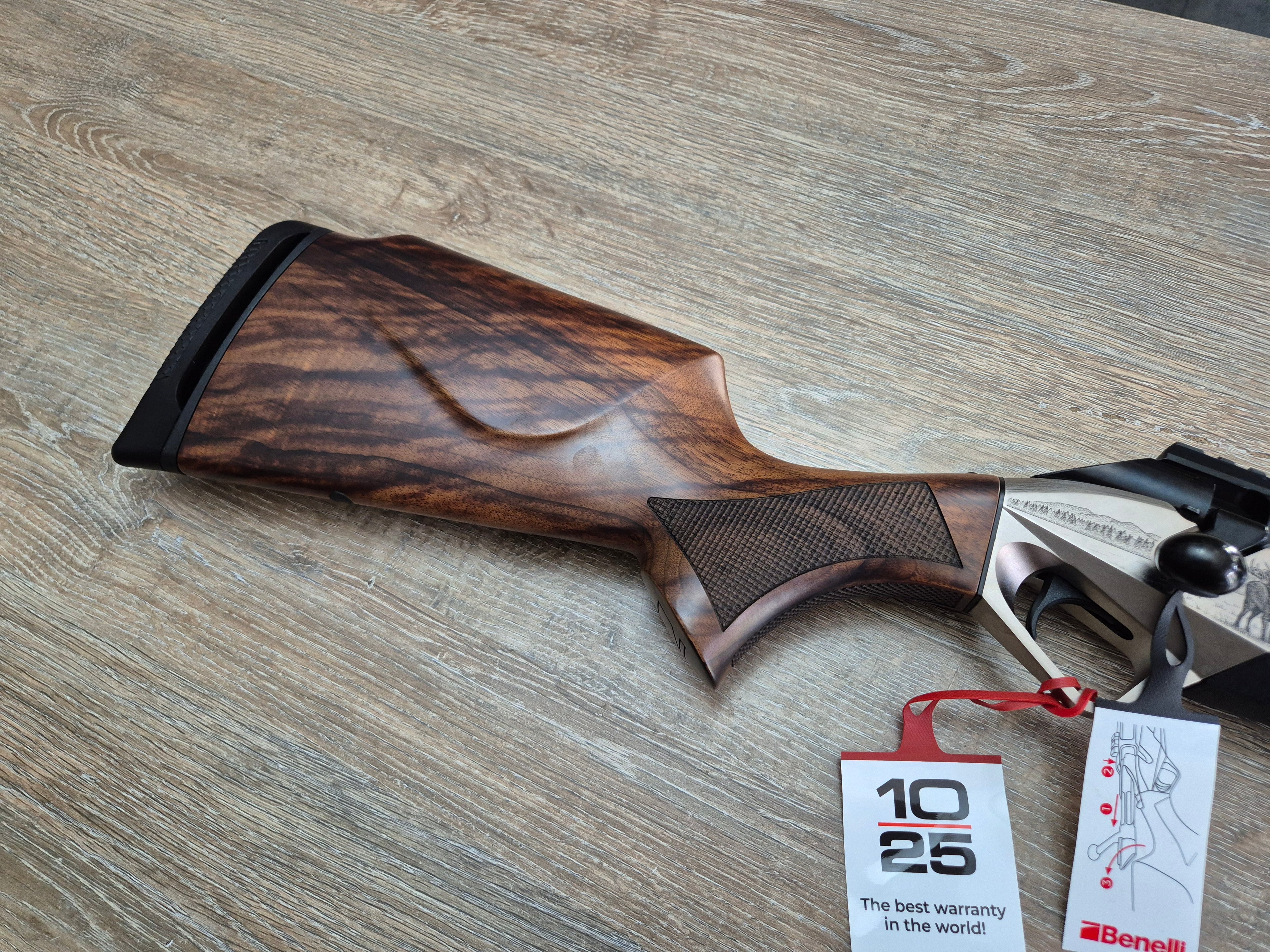 Carabina Benelli Lupo Deluxe cal 308 win, 56cm, pat lemn, gravuri