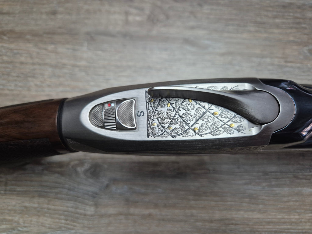 Bock Benelli 828S Silver, cal 12/76, 71cm