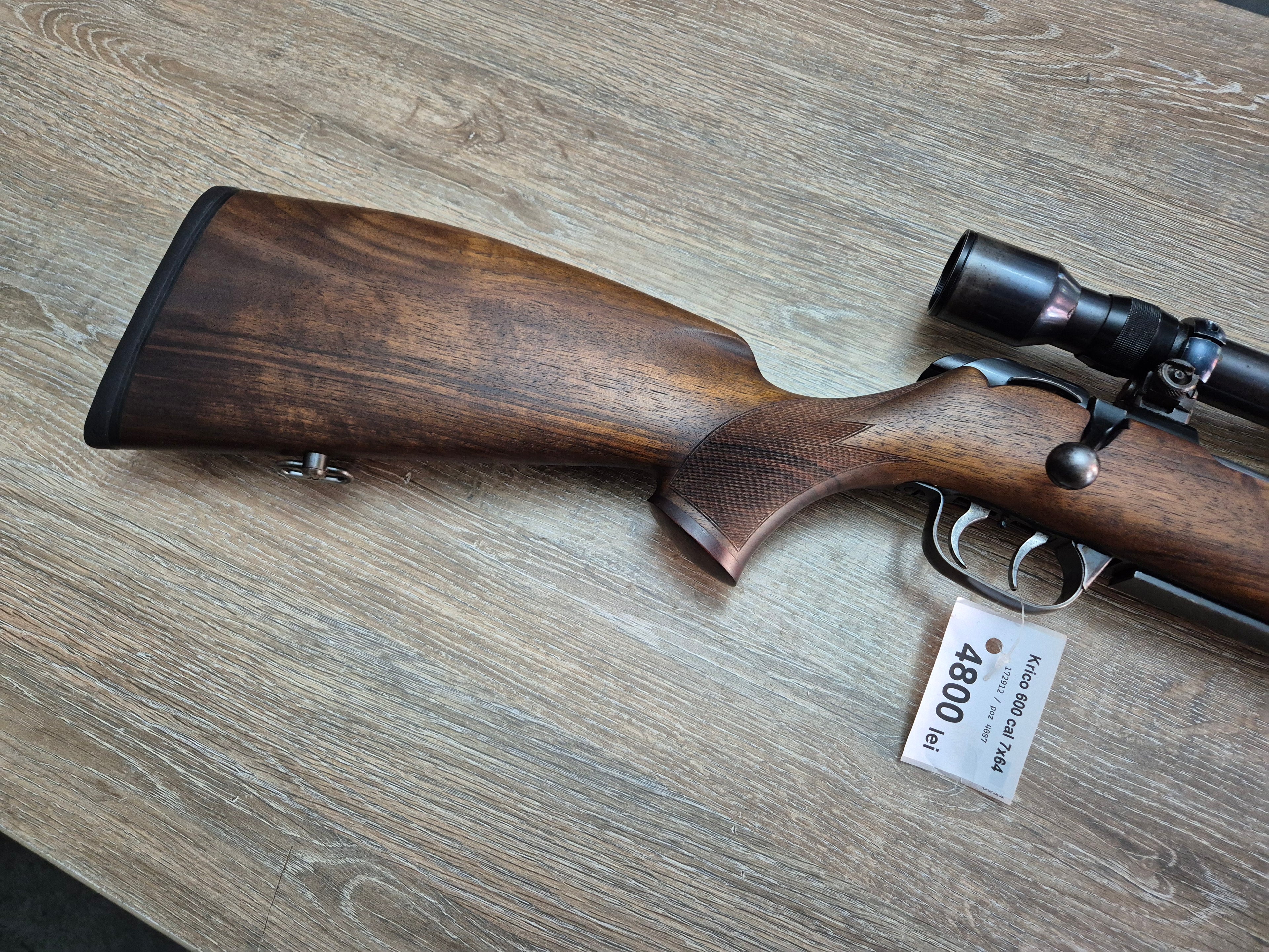 Carabina Krico 600, cal 7x64, teava 60cm, accelerator