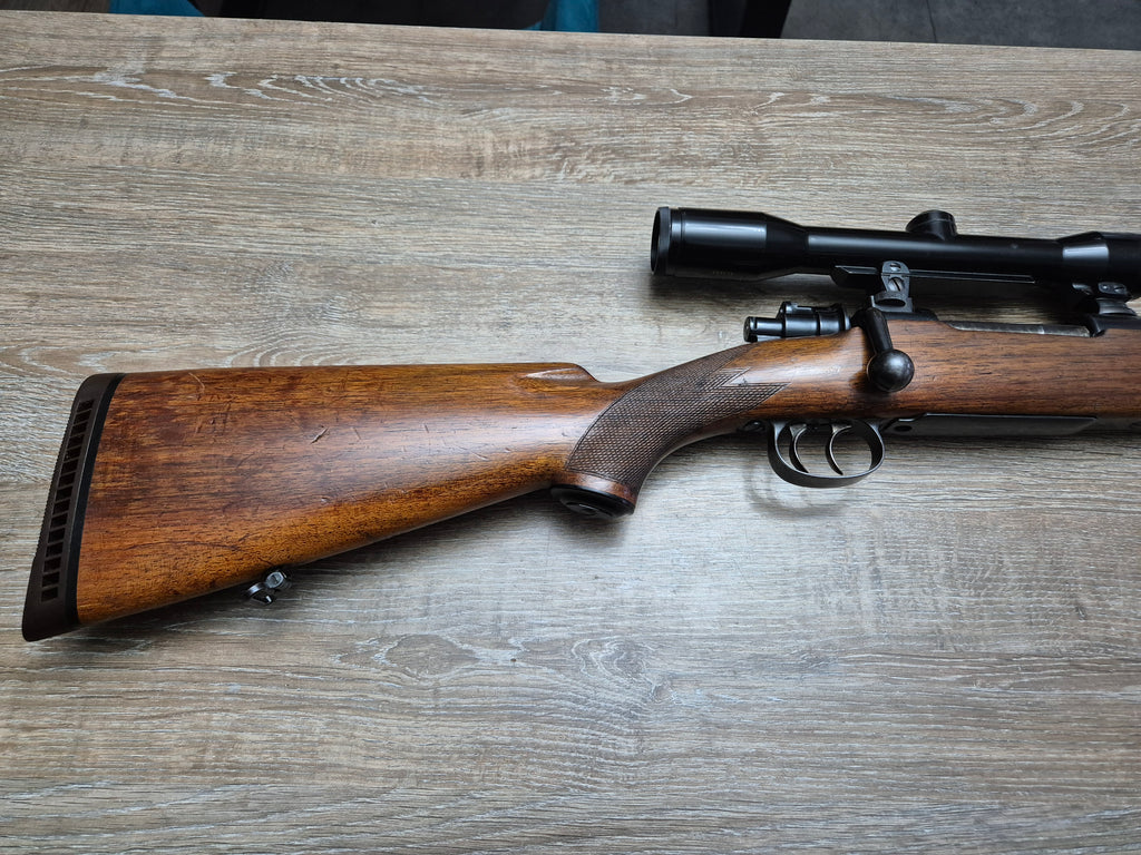 Carabina Mauser 98, cal 7x64, teava 60cm, cătări