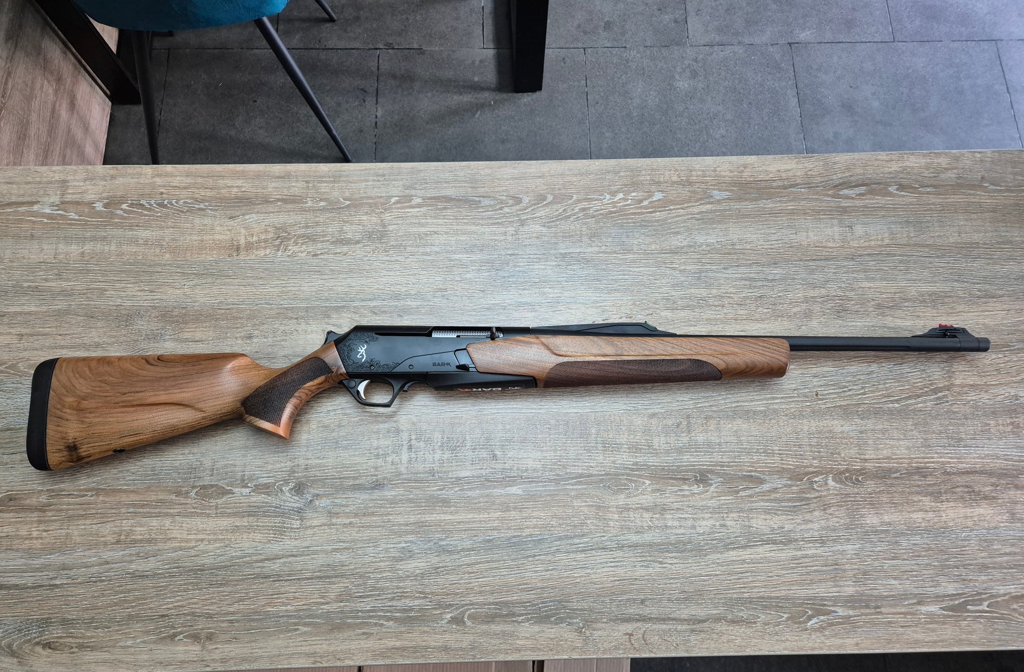 Carabina semiautomata Browning BAR 4X, cal 30-06, teava fluted 53cm