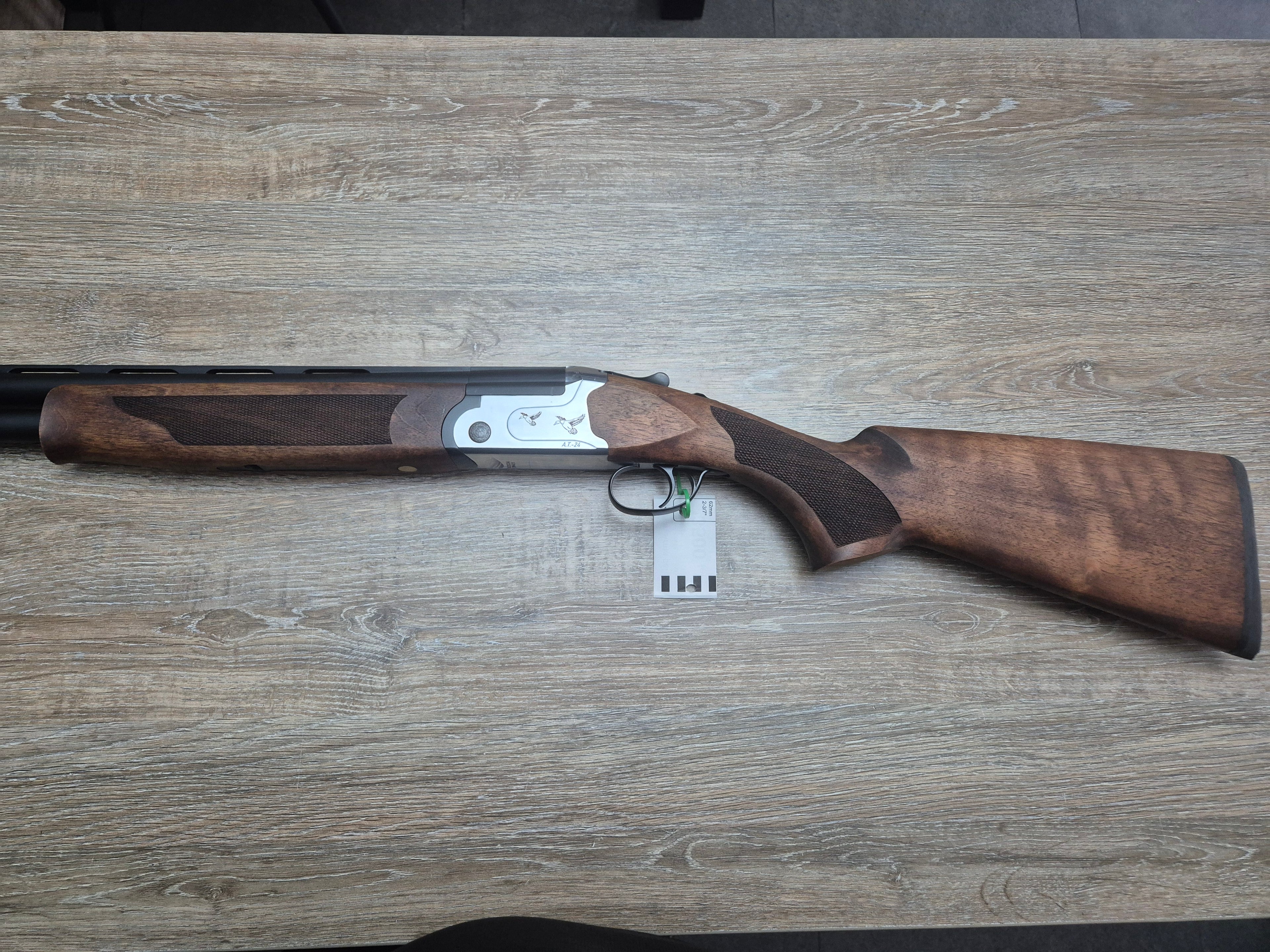 Bock Aksan Arms, cal 12/76, tevi 66cm, pat lemn, silver