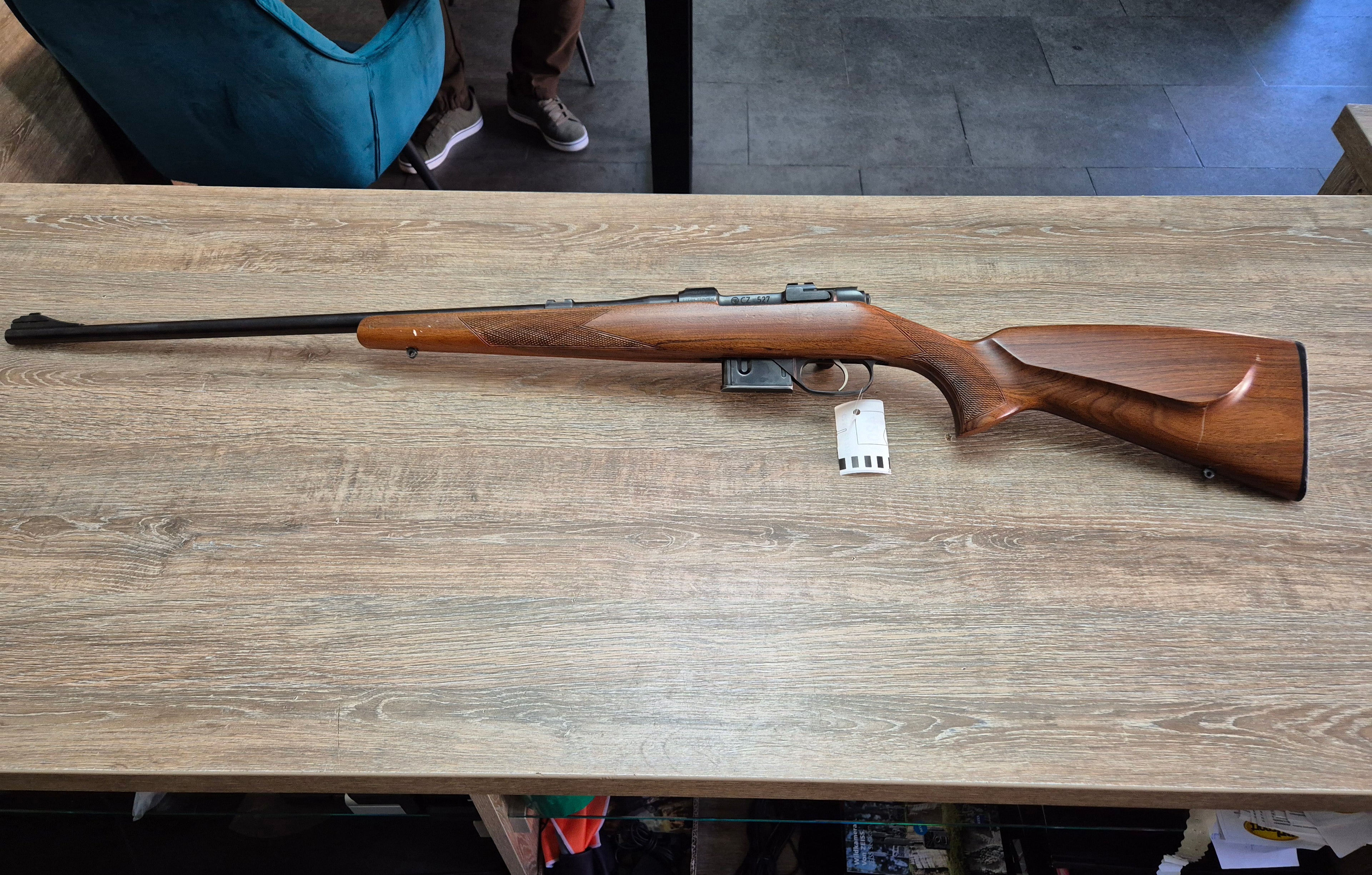 Carabina CZ 527, cal 222 rem, teava 60cm, catari