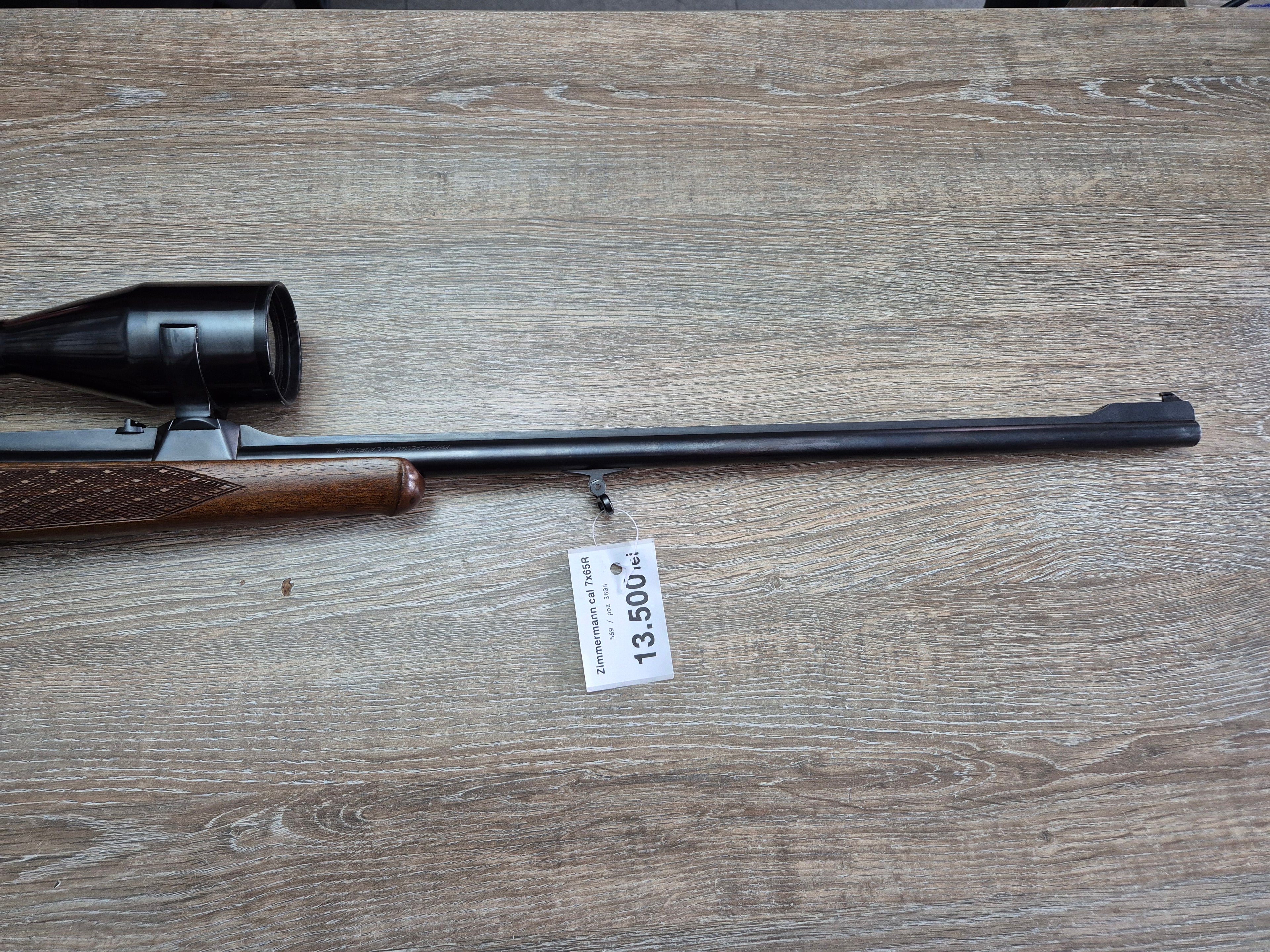 Basculanta kipplauf Zimmermann, cal 7x65R, teava 65cm